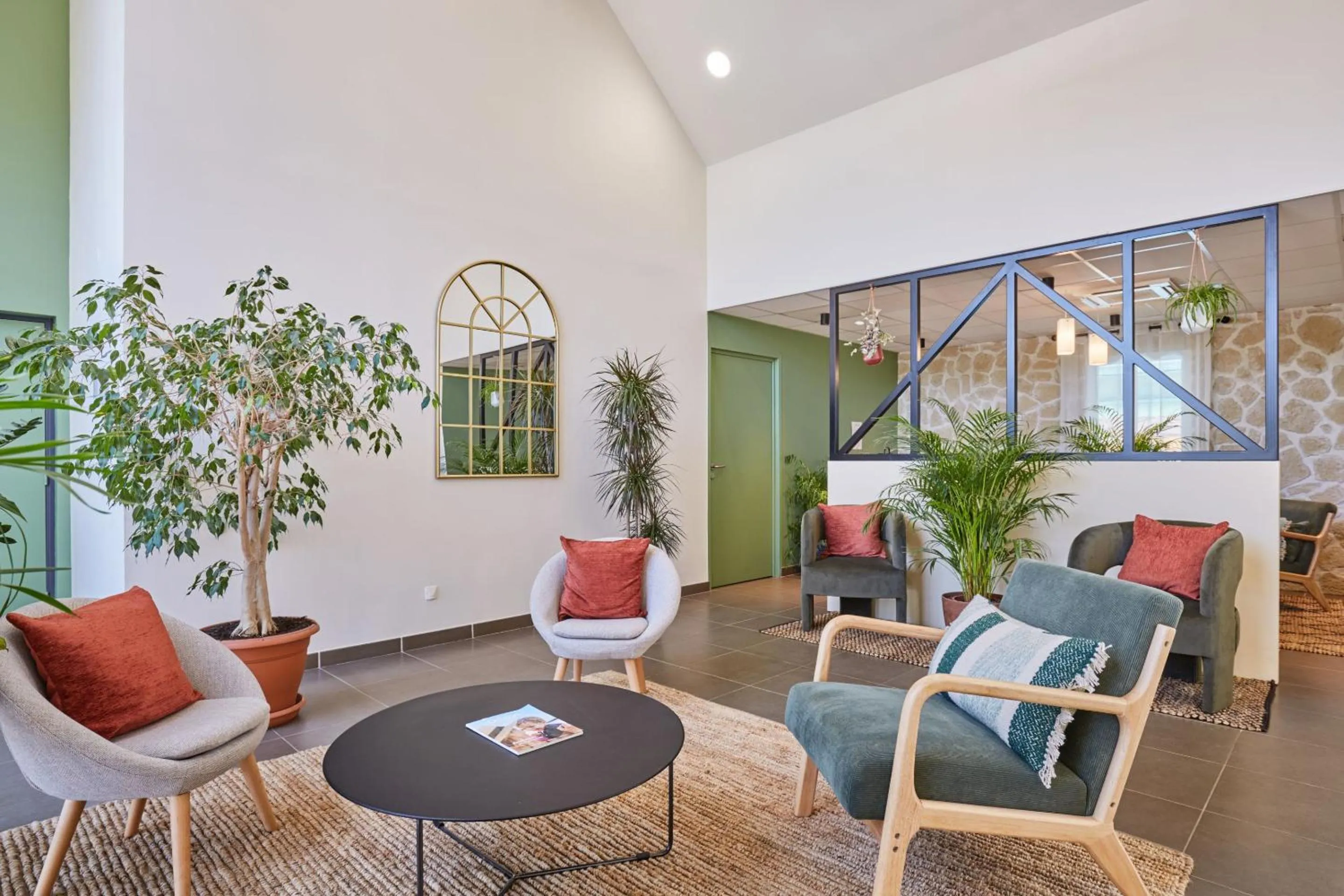Lobby or reception in Résidence Odalys - Les Coteaux de Sarlat