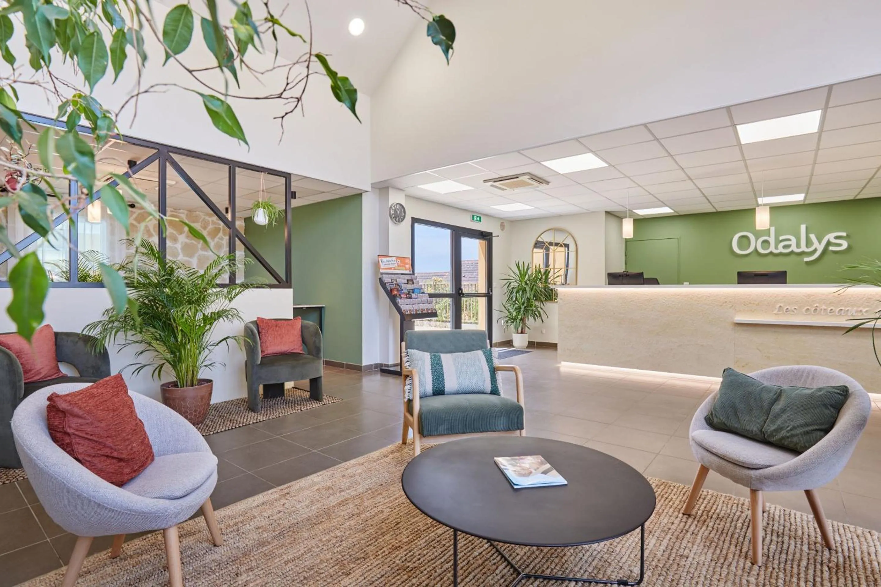 Lobby or reception in Résidence Odalys - Les Coteaux de Sarlat