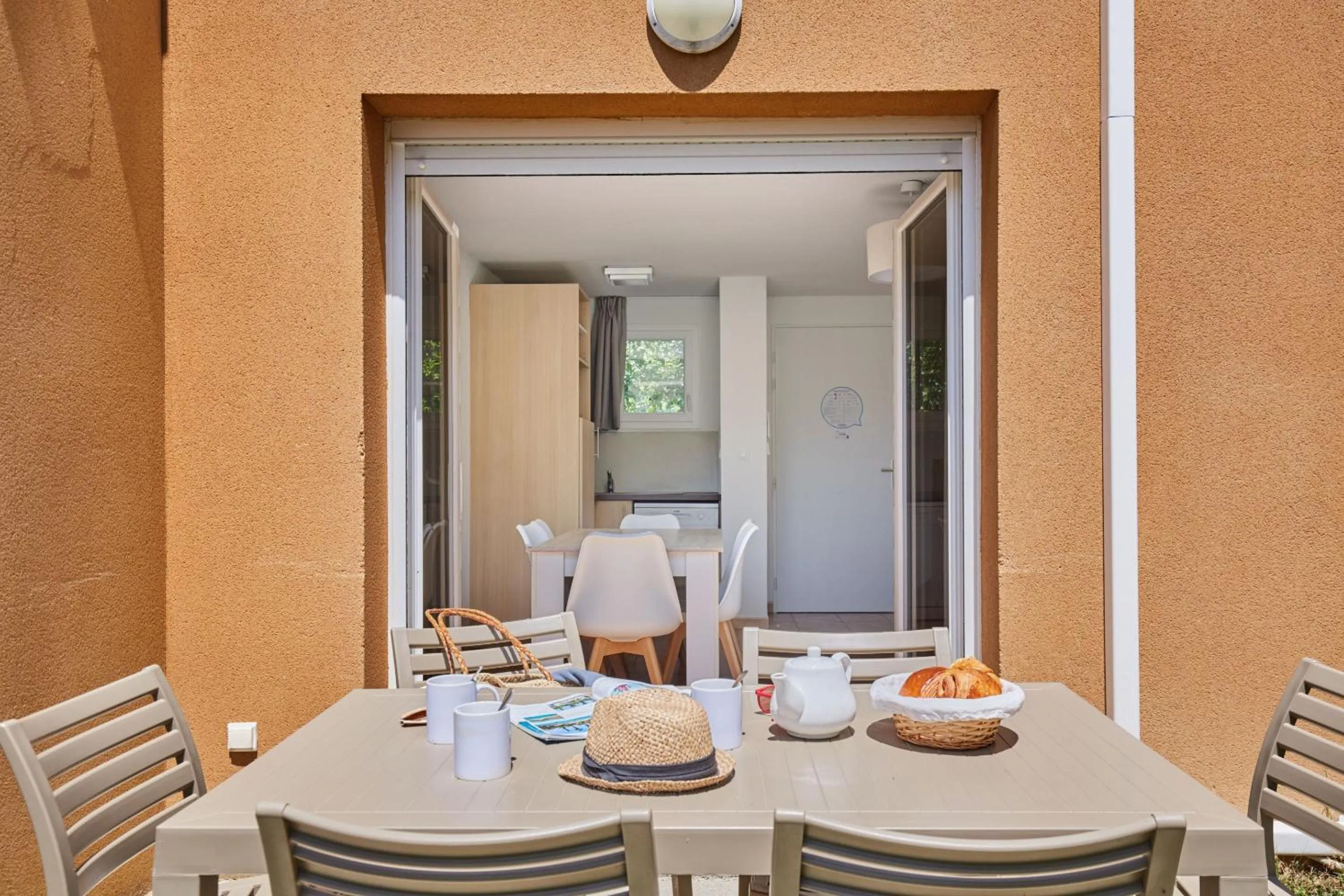 Balcony/Terrace in Résidence Odalys - Les Coteaux de Sarlat