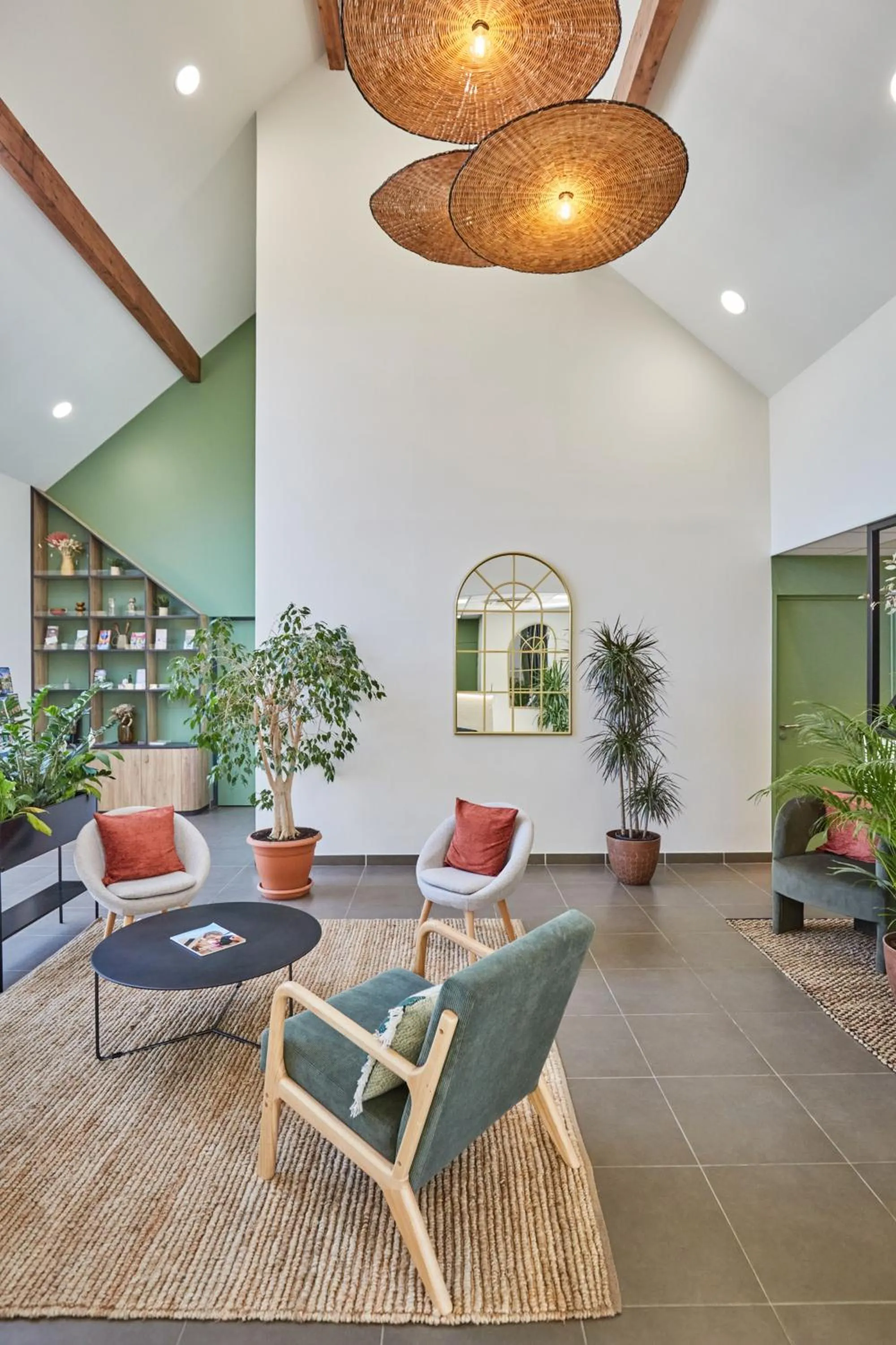 Lobby or reception in Résidence Odalys - Les Coteaux de Sarlat