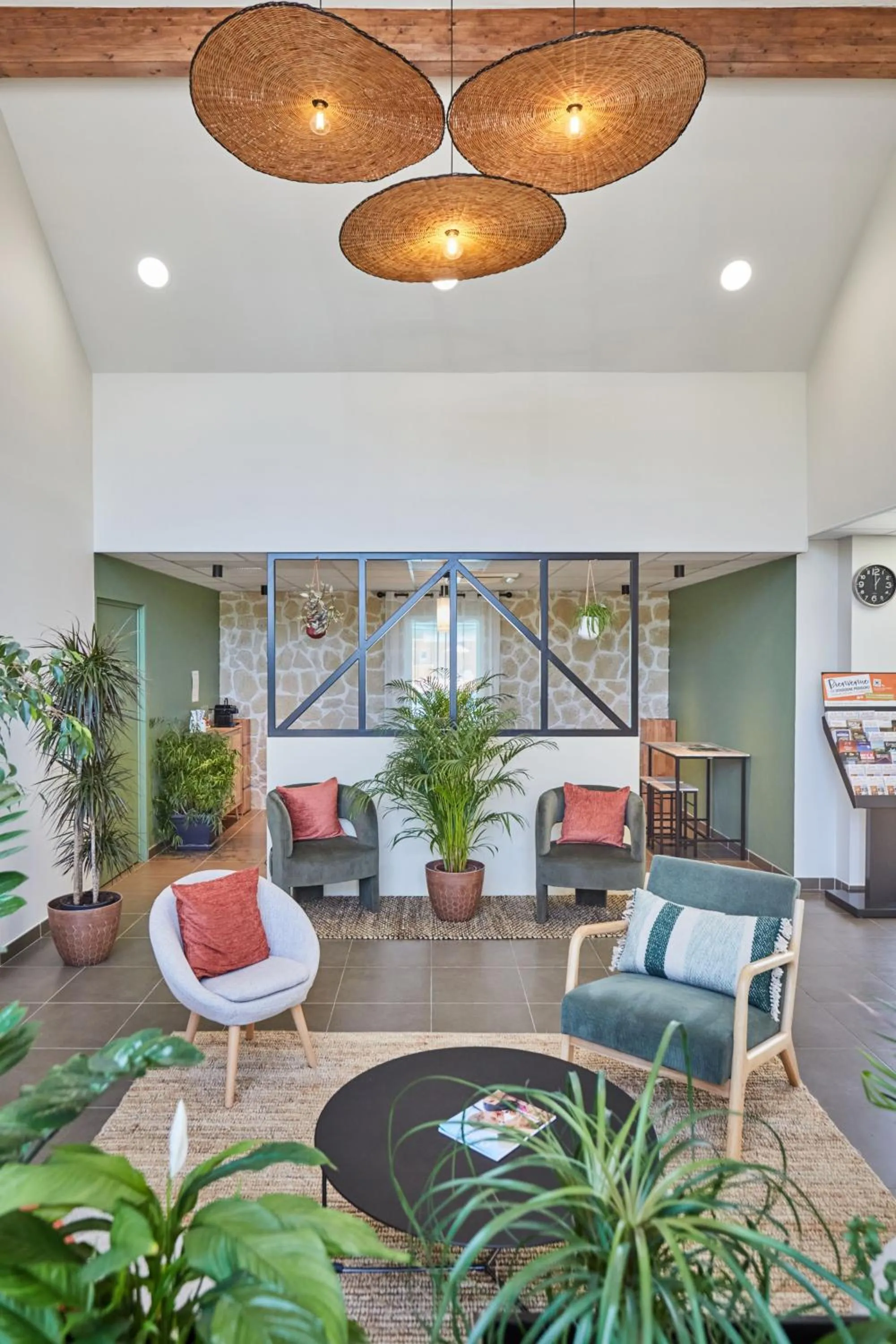 Lobby or reception in Résidence Odalys - Les Coteaux de Sarlat