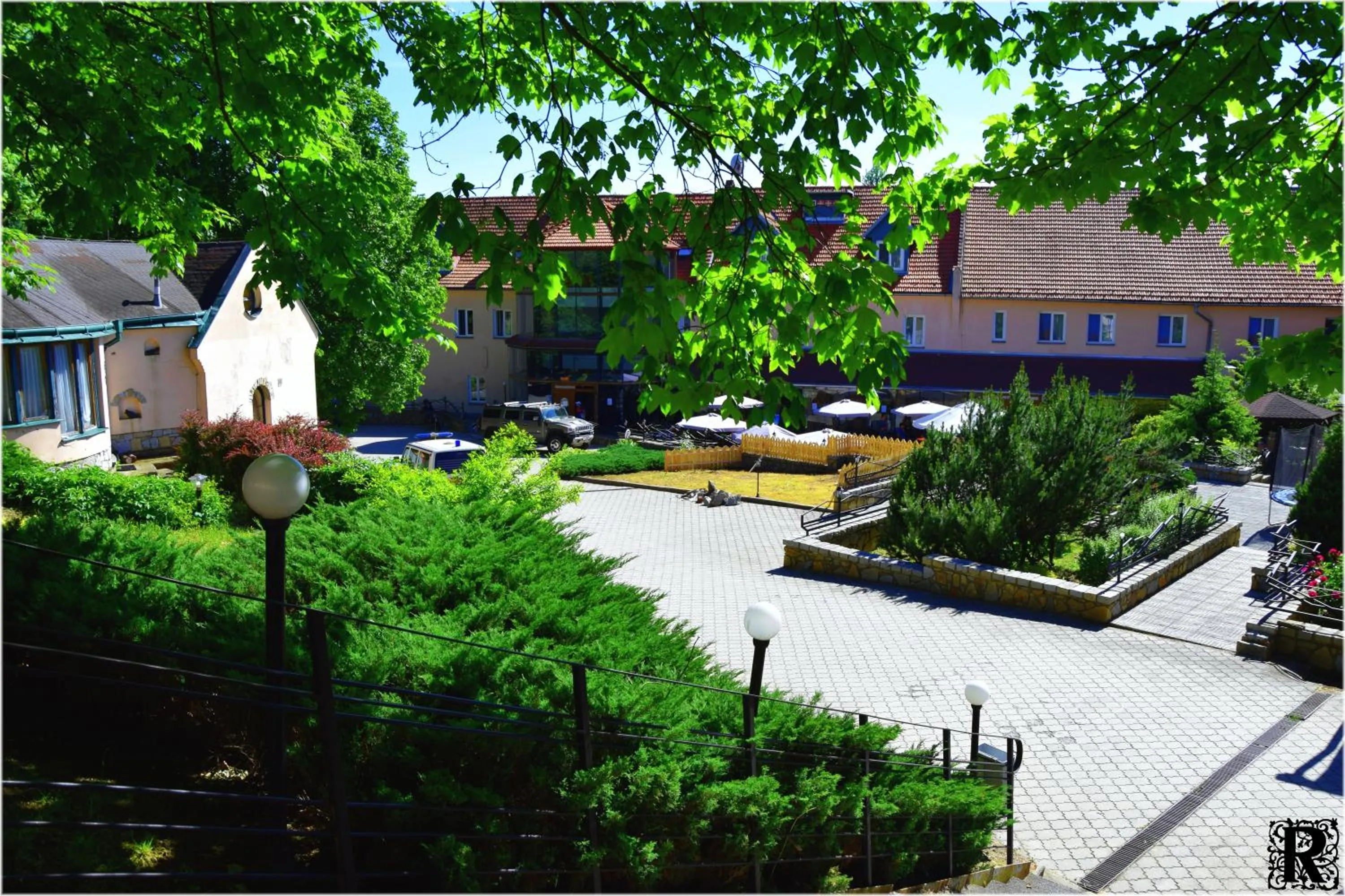 Property building in Hotel Rustikal