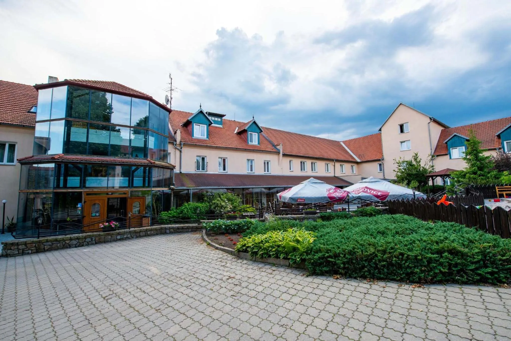 Property building in Hotel Rustikal