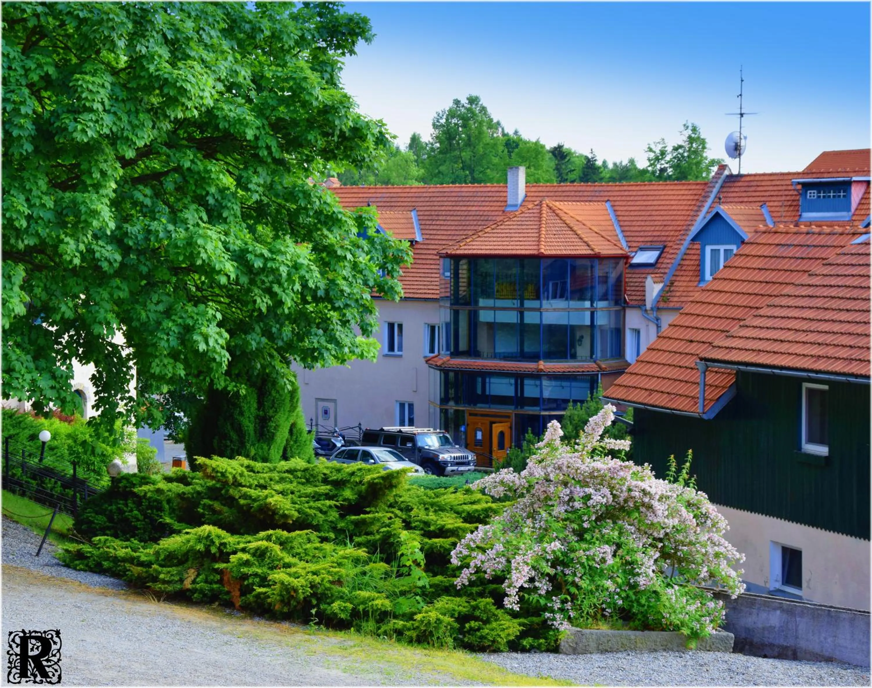 Property building in Hotel Rustikal