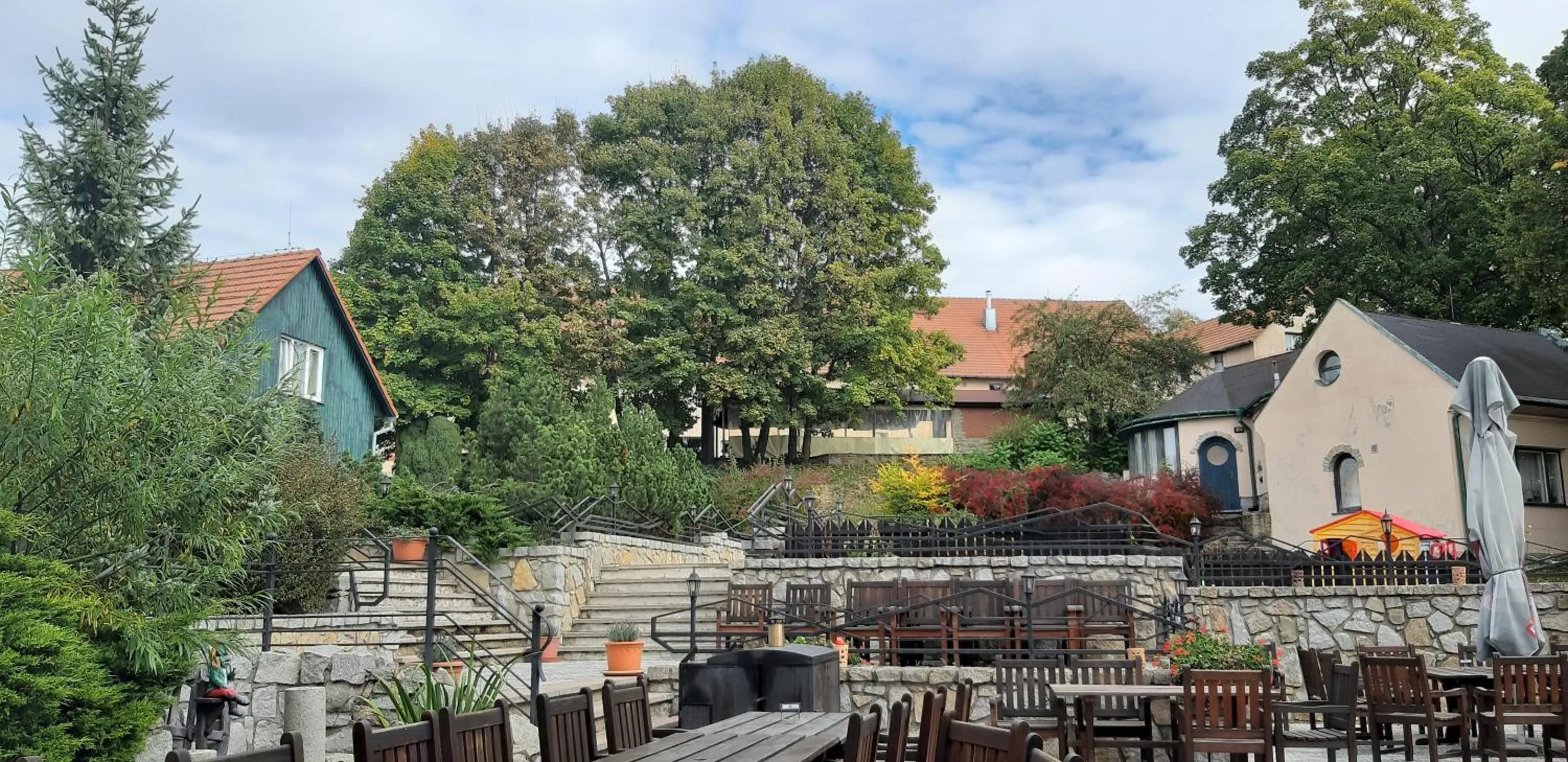 Patio in Hotel Rustikal