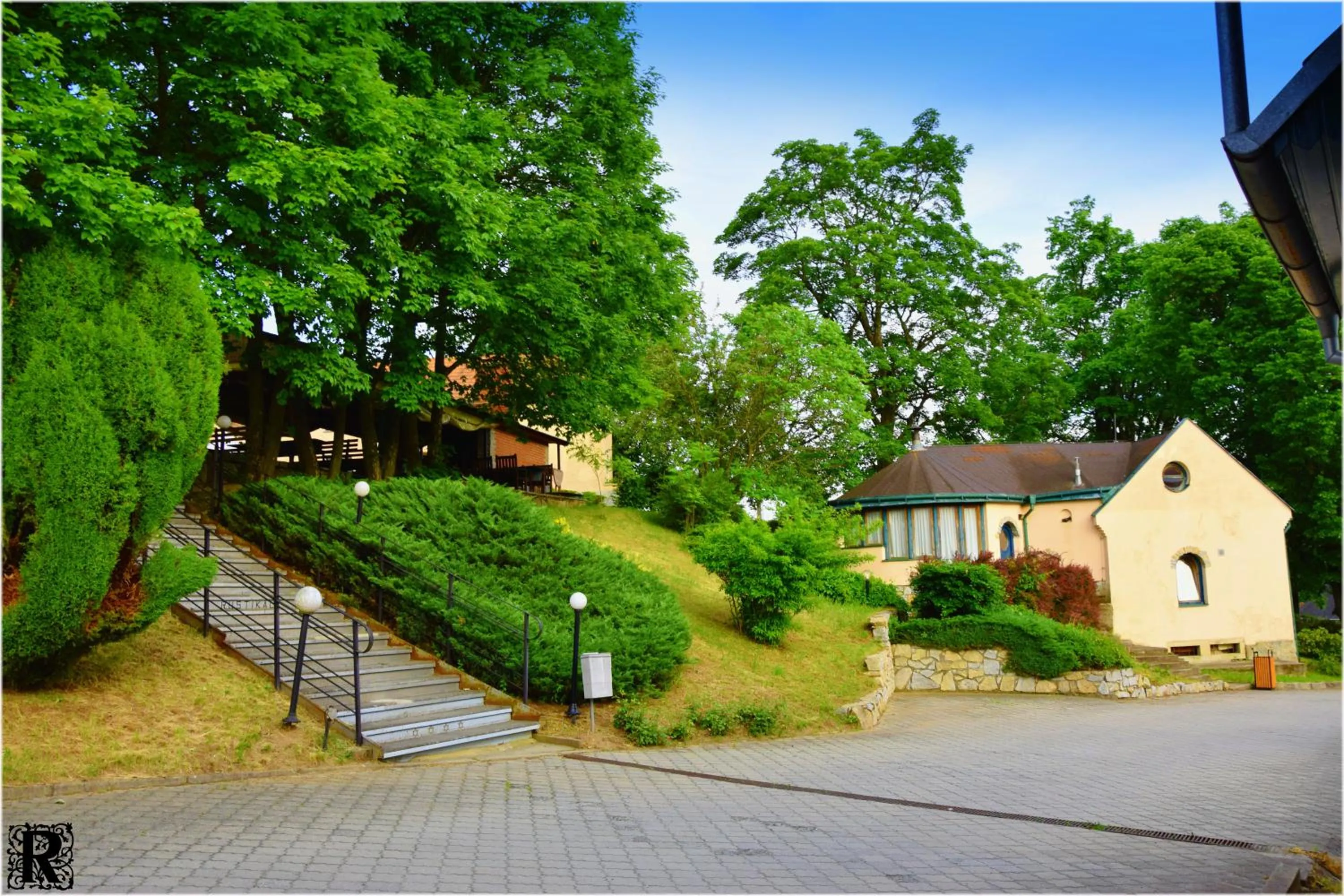 Property building in Hotel Rustikal