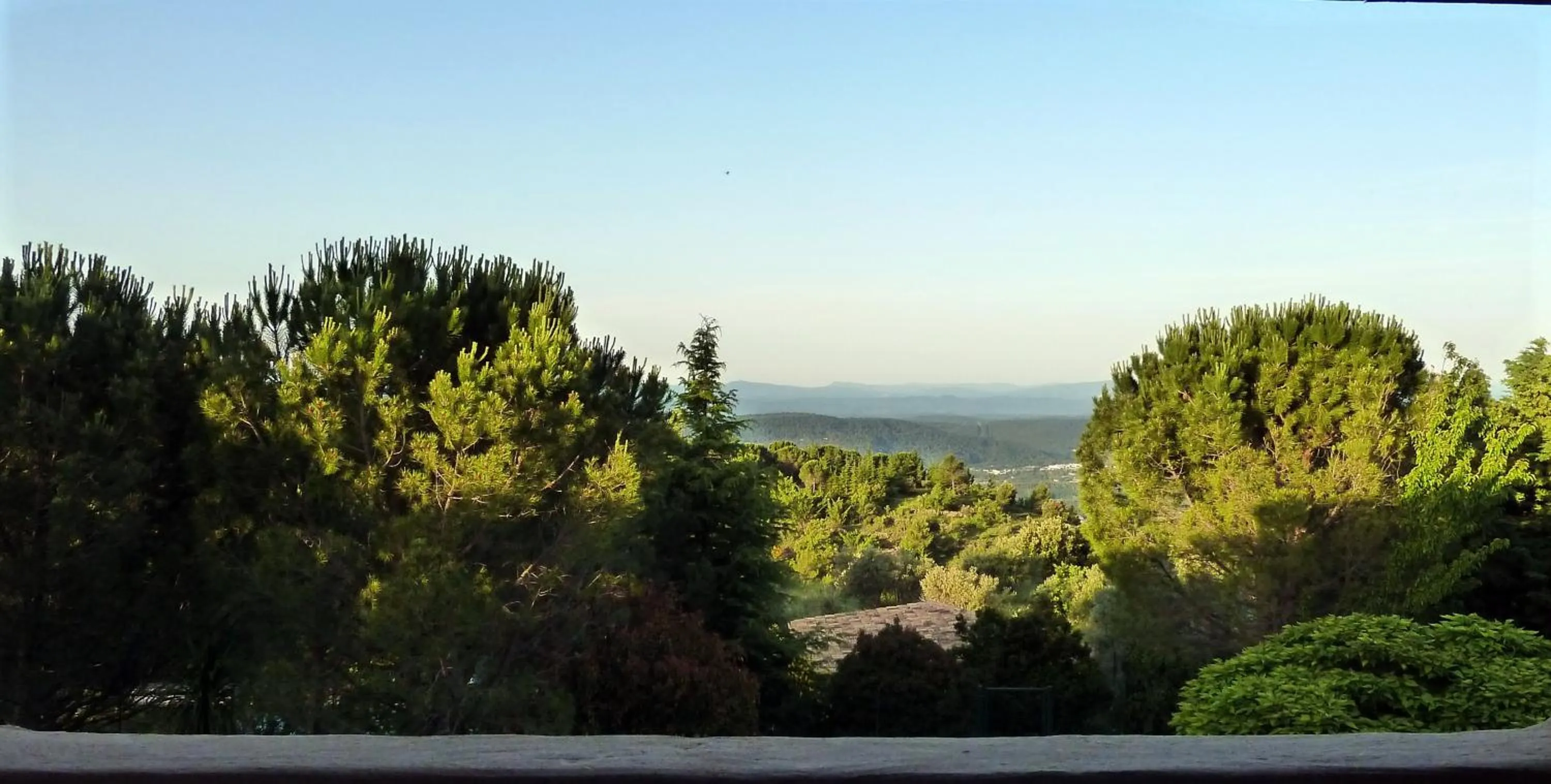 View (from property/room) in Le Mas des Collines