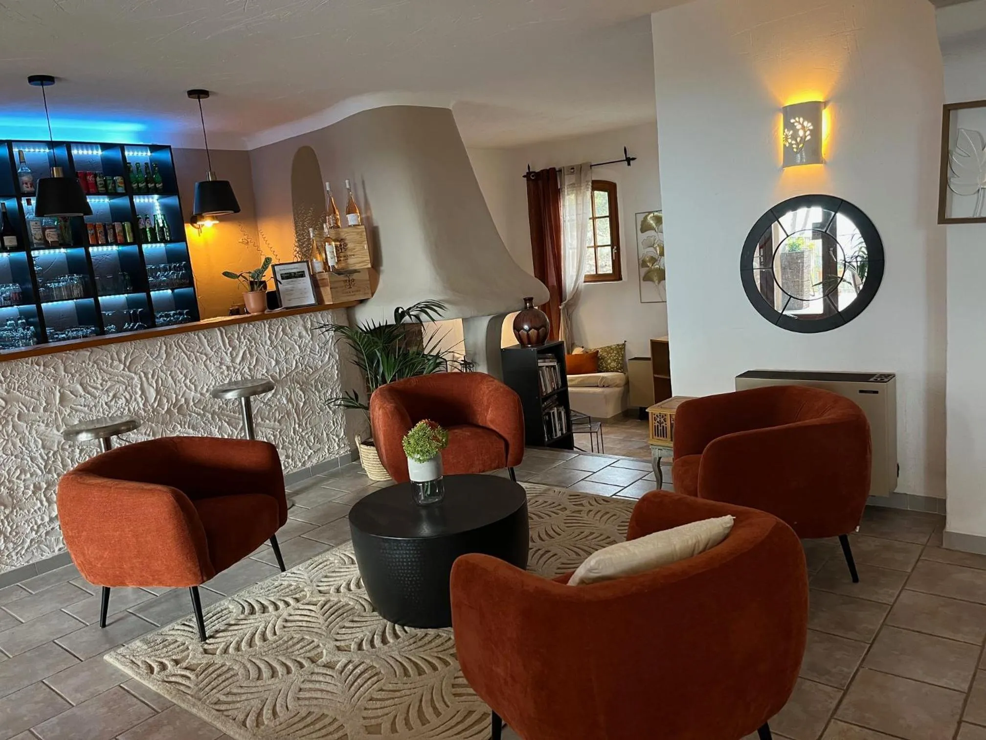 Seating area in Le Mas des Collines