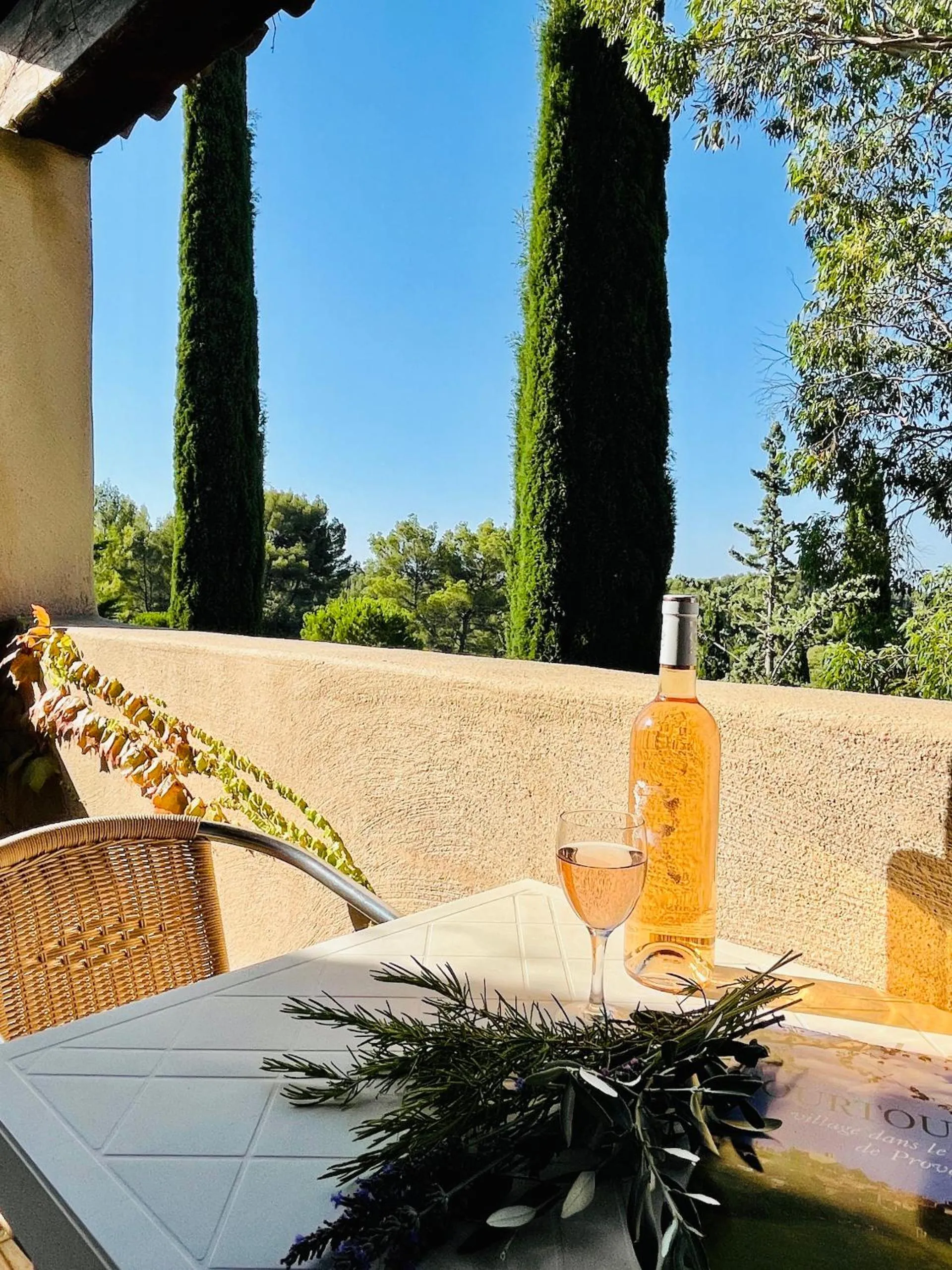 Balcony/Terrace in Le Mas des Collines