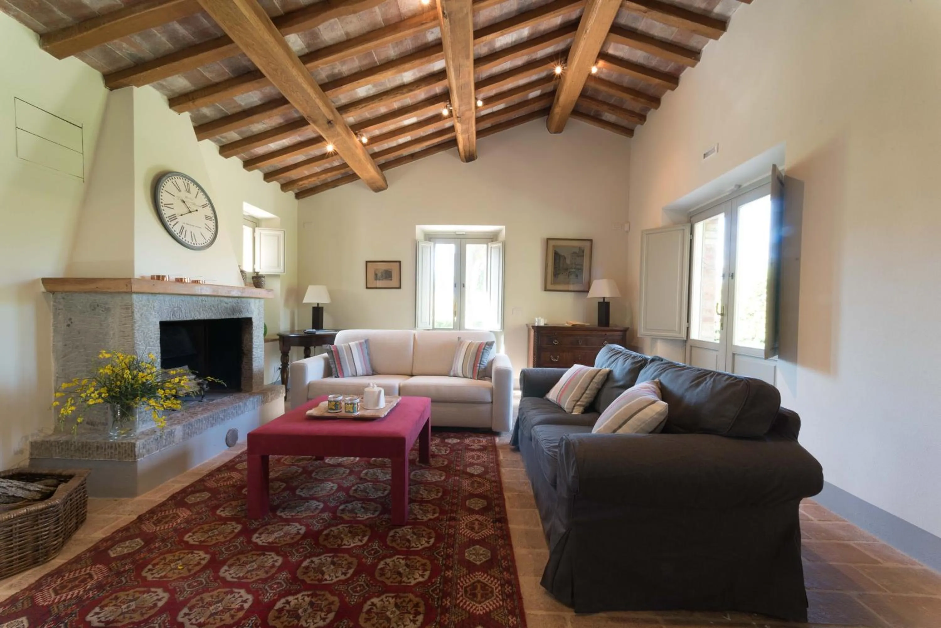 Communal lounge/ TV room in Tenuta Santo Pietro