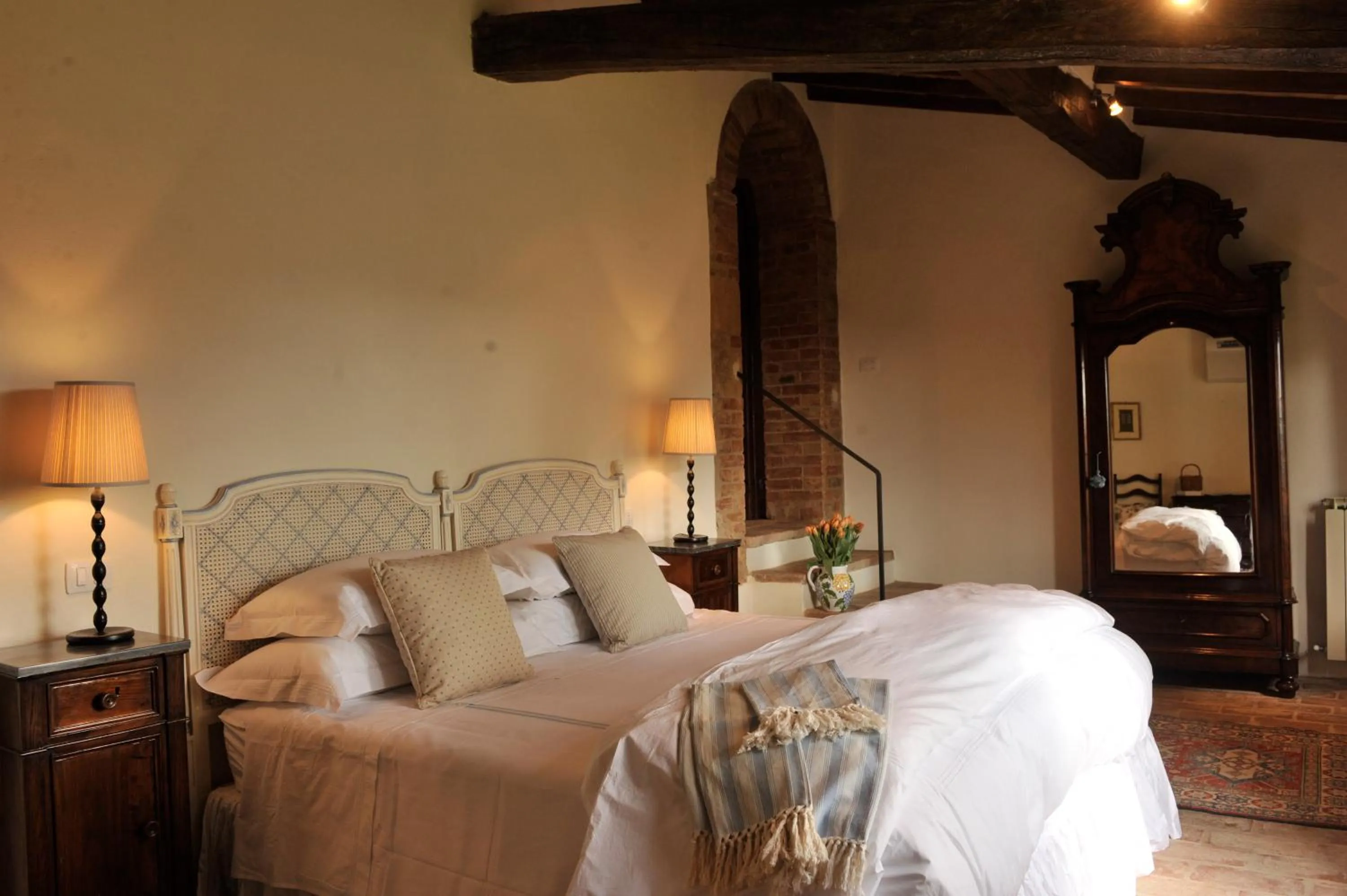 Bedroom, Bed in Tenuta Santo Pietro