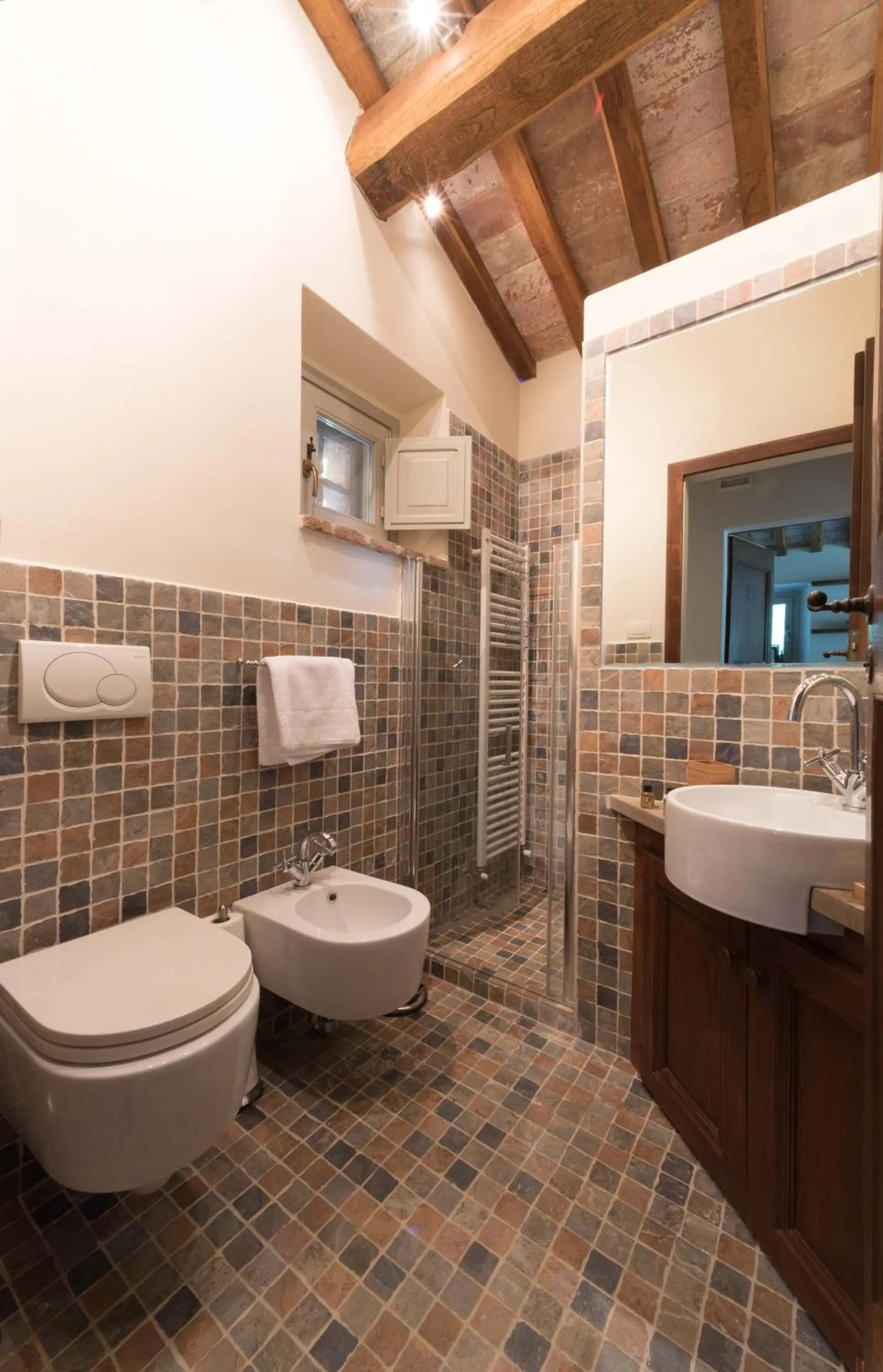 Bathroom in Tenuta Santo Pietro