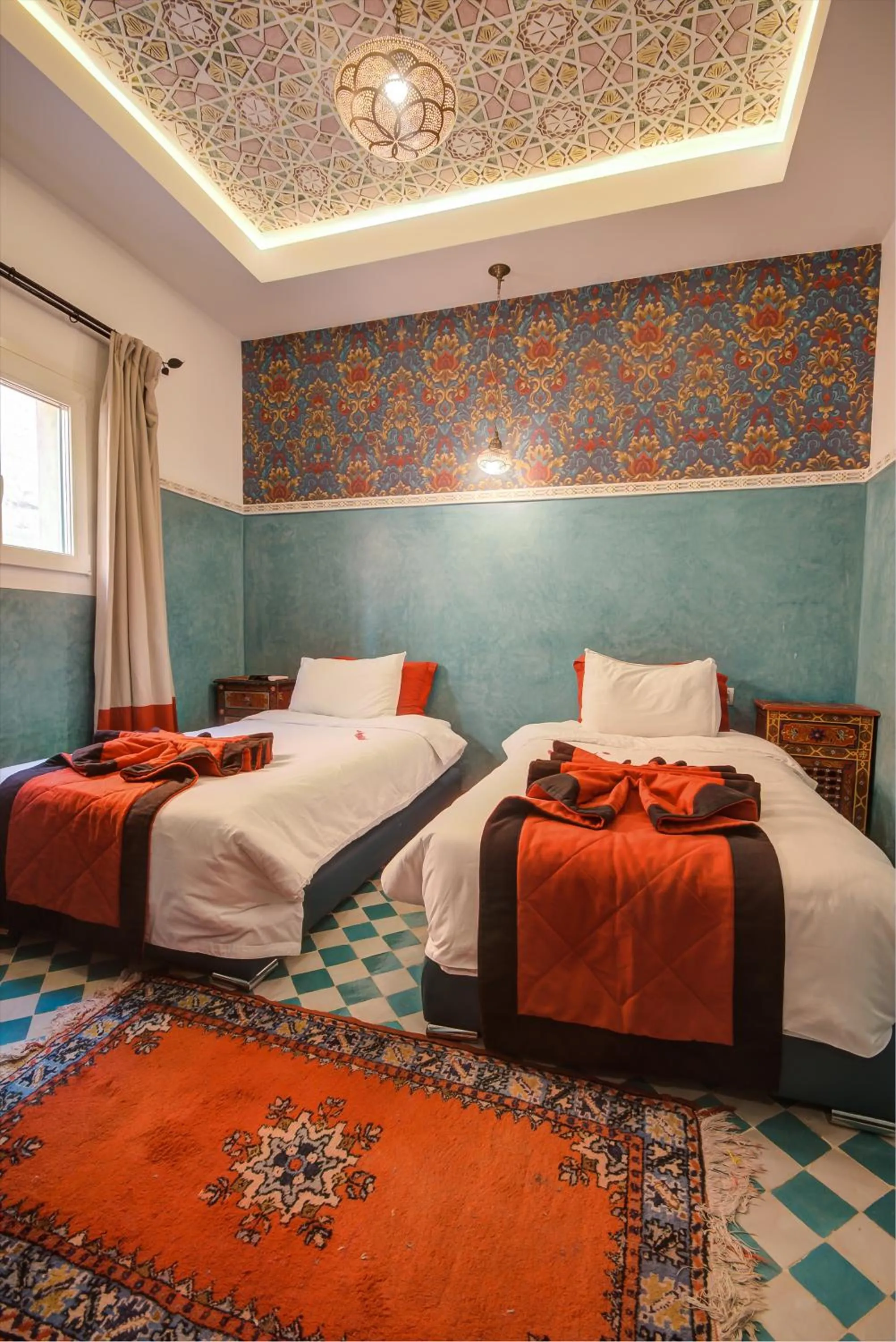 Bedroom, Bed in Riad Les Oliviers & Spa