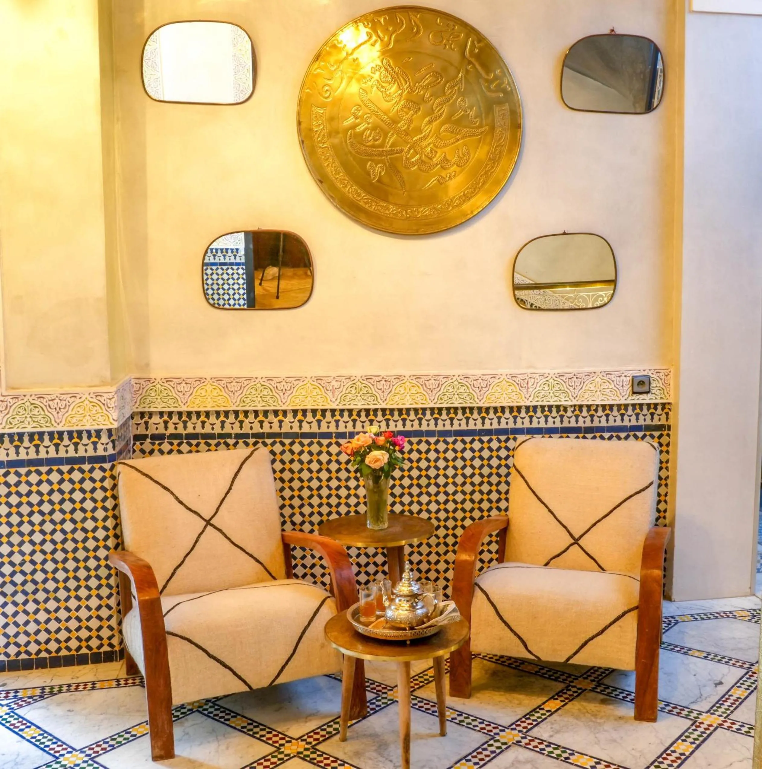 Property building in Riad Les Oliviers & Spa