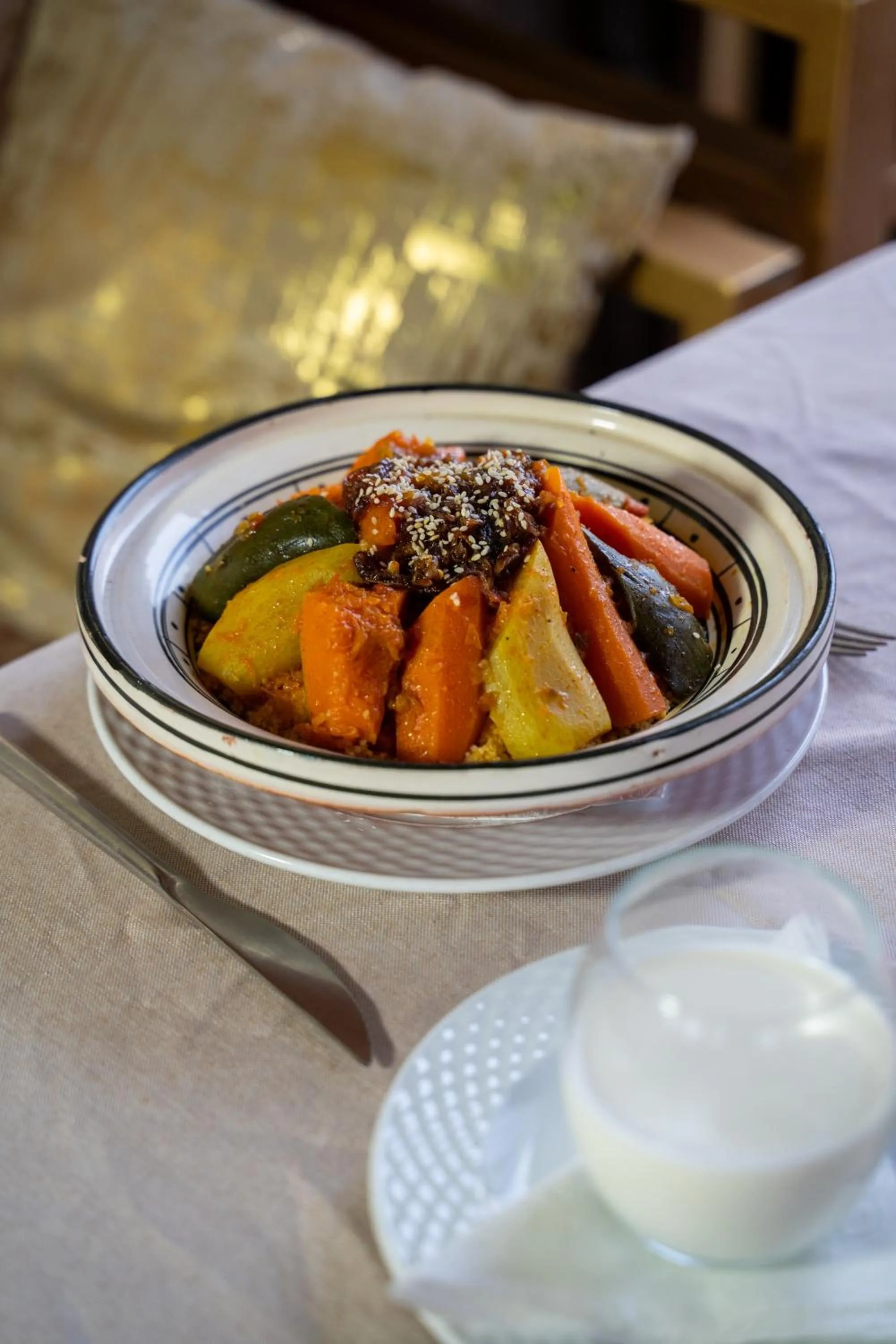 Restaurant/places to eat in Riad Les Oliviers & Spa