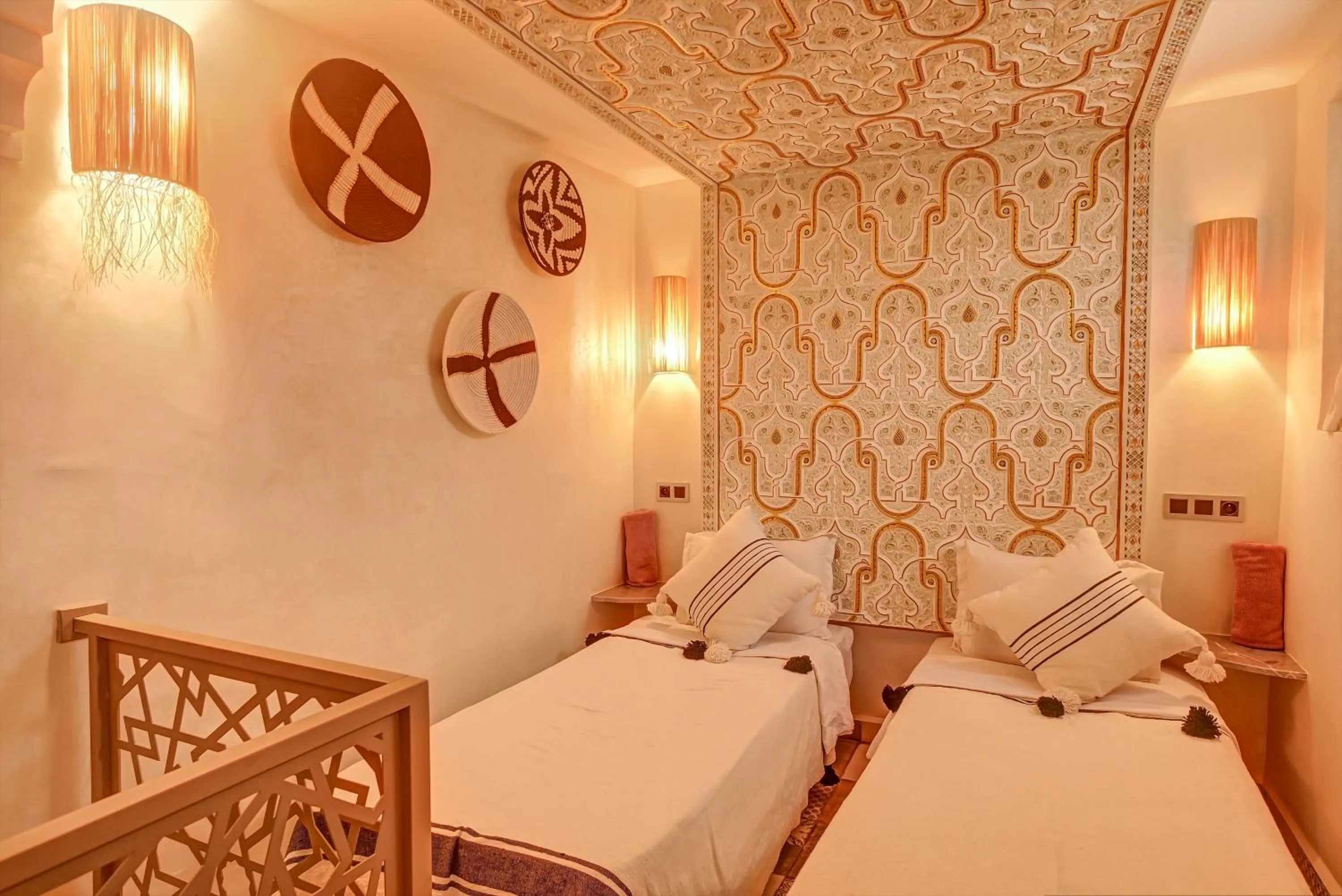 Bedroom, Bed in Riad Les Oliviers & Spa