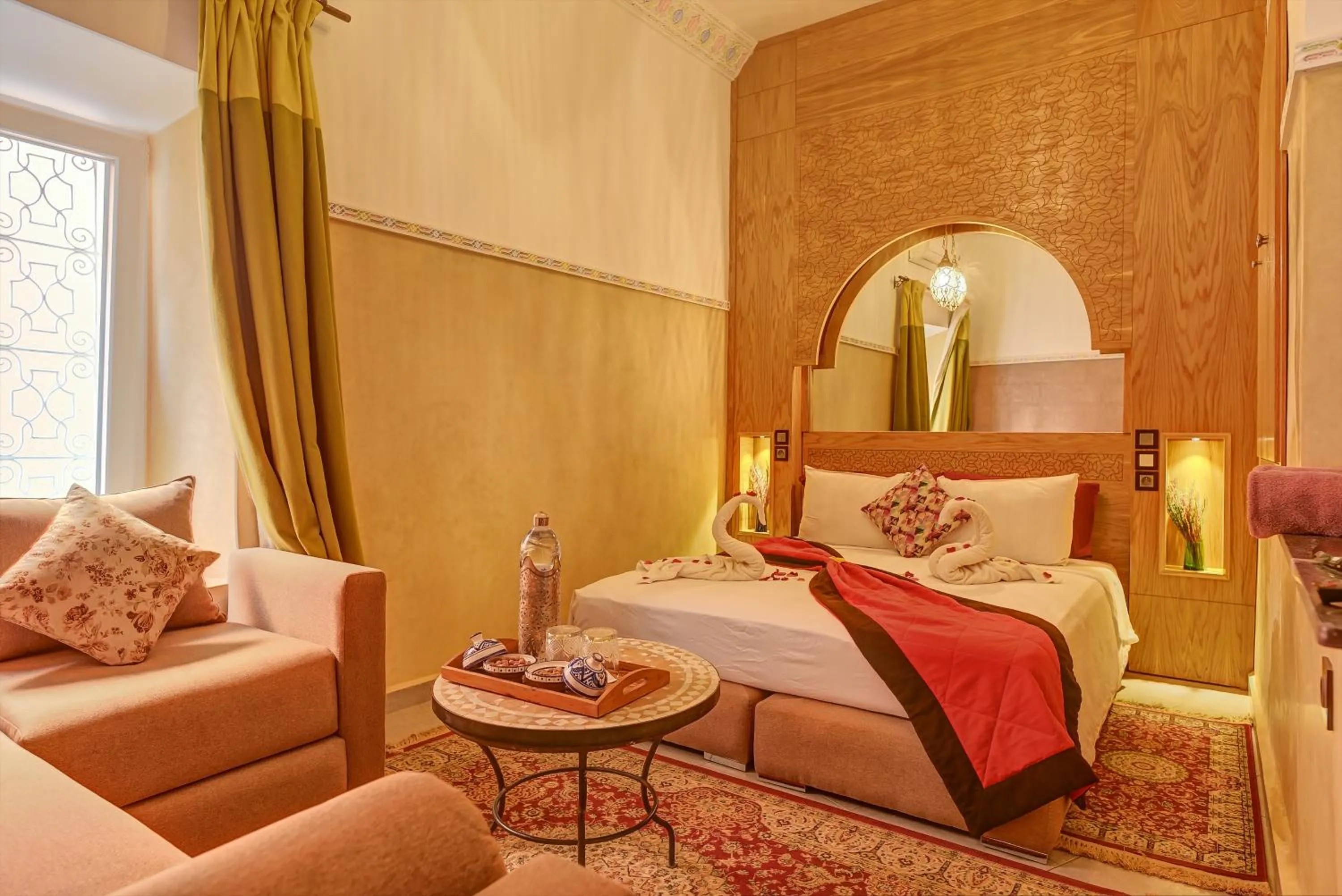 Bedroom, Bed in Riad Les Oliviers & Spa