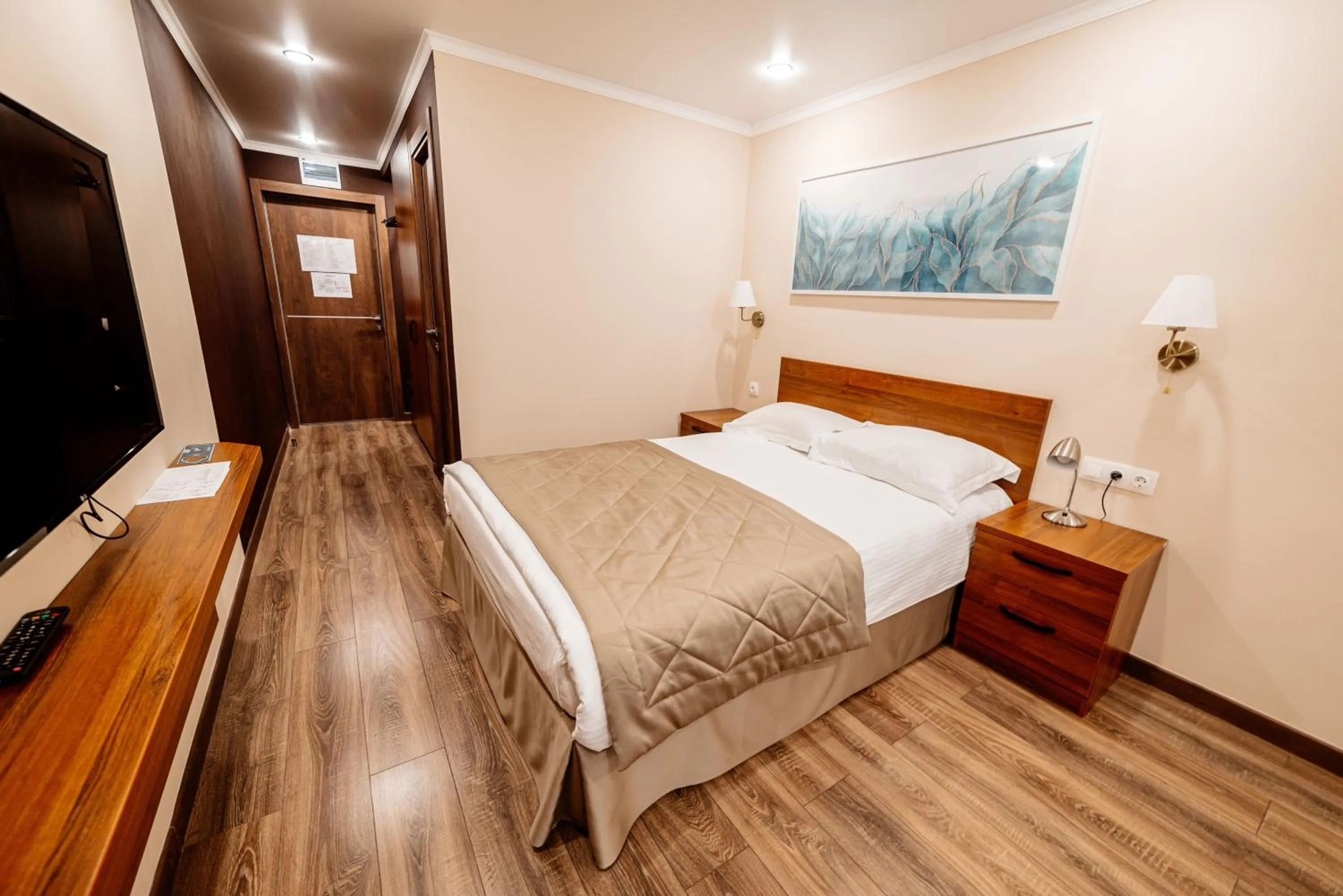 Bed in Chagala Hotel Uralsk