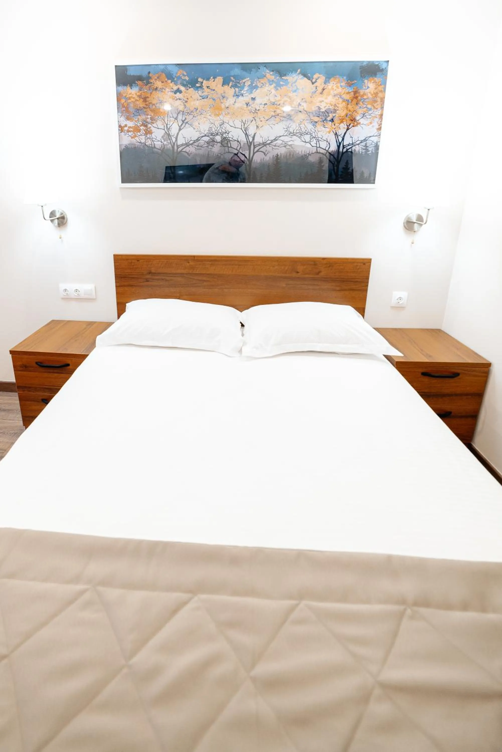 Bed in Chagala Hotel Uralsk