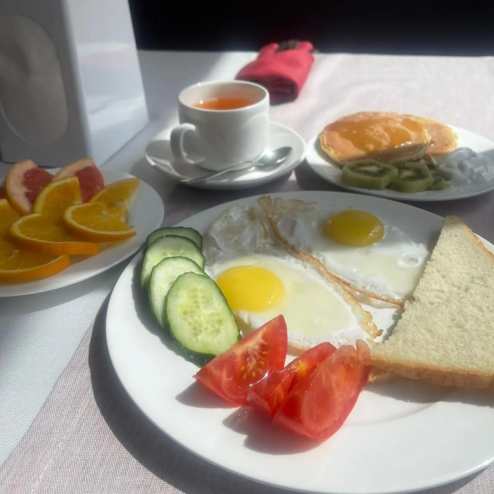 Food and drinks in Chagala Hotel Uralsk