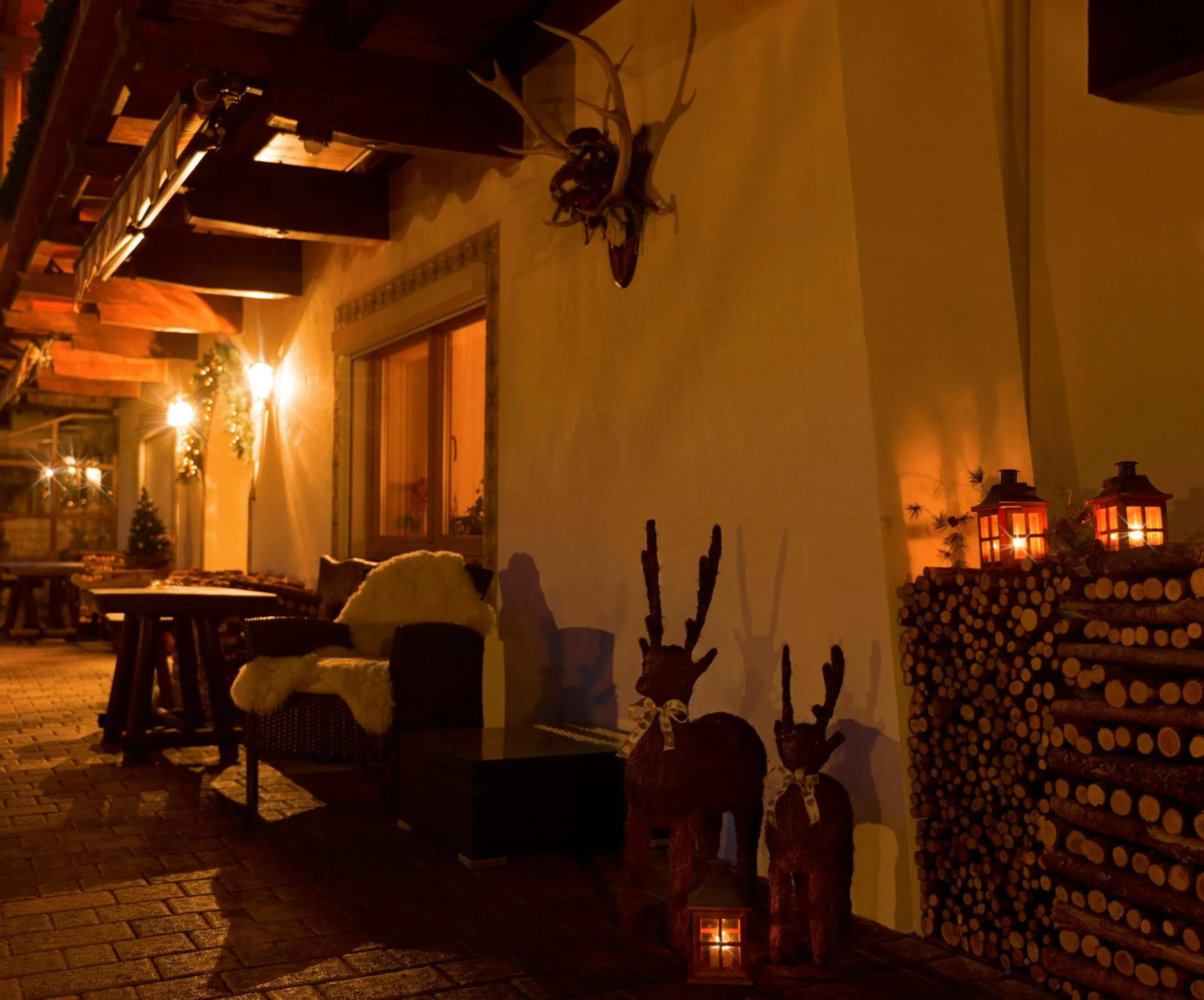 Balcony/Terrace in Garni Hotel Geier