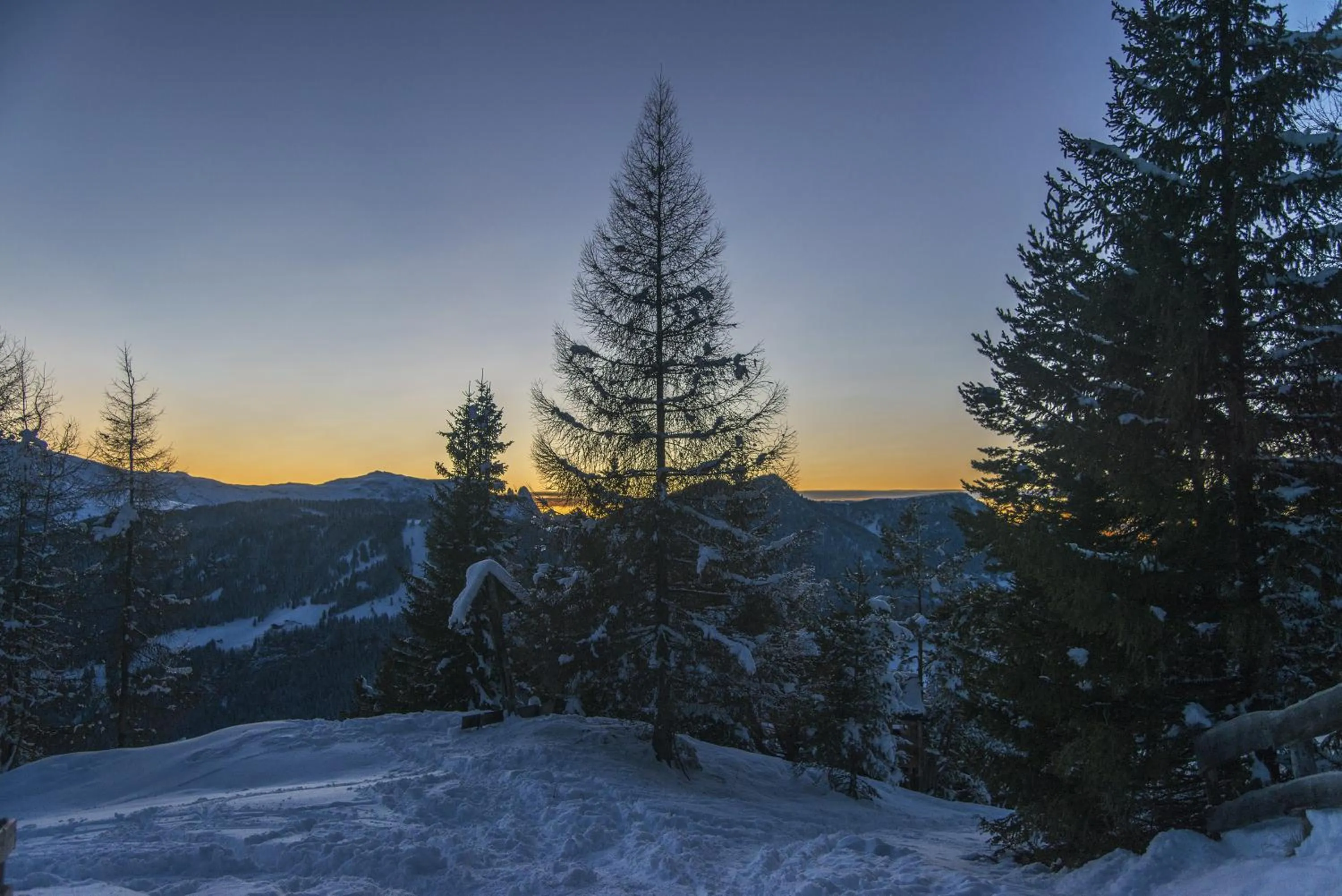 Natural landscape in Garni Hotel Geier