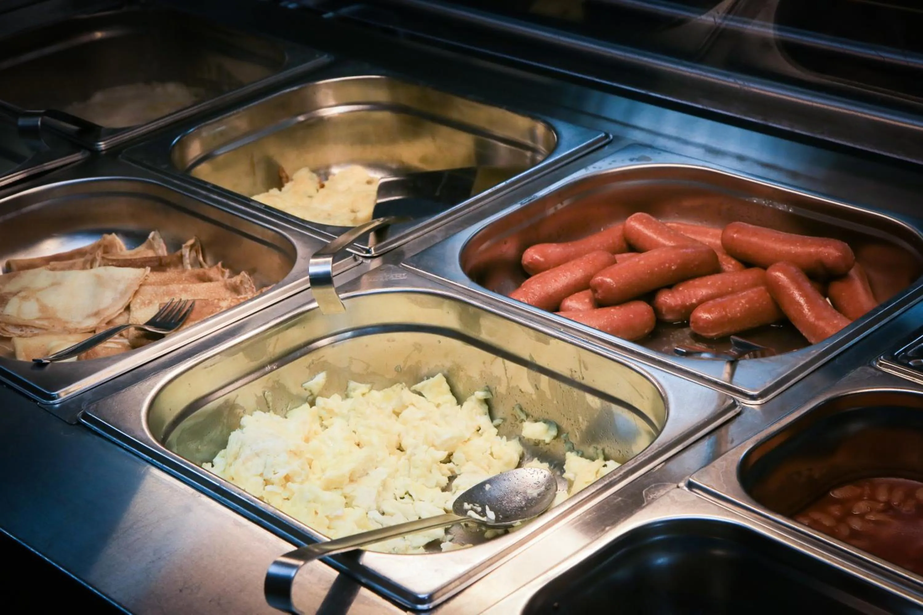 Breakfast in Chagala Hotel Aksai