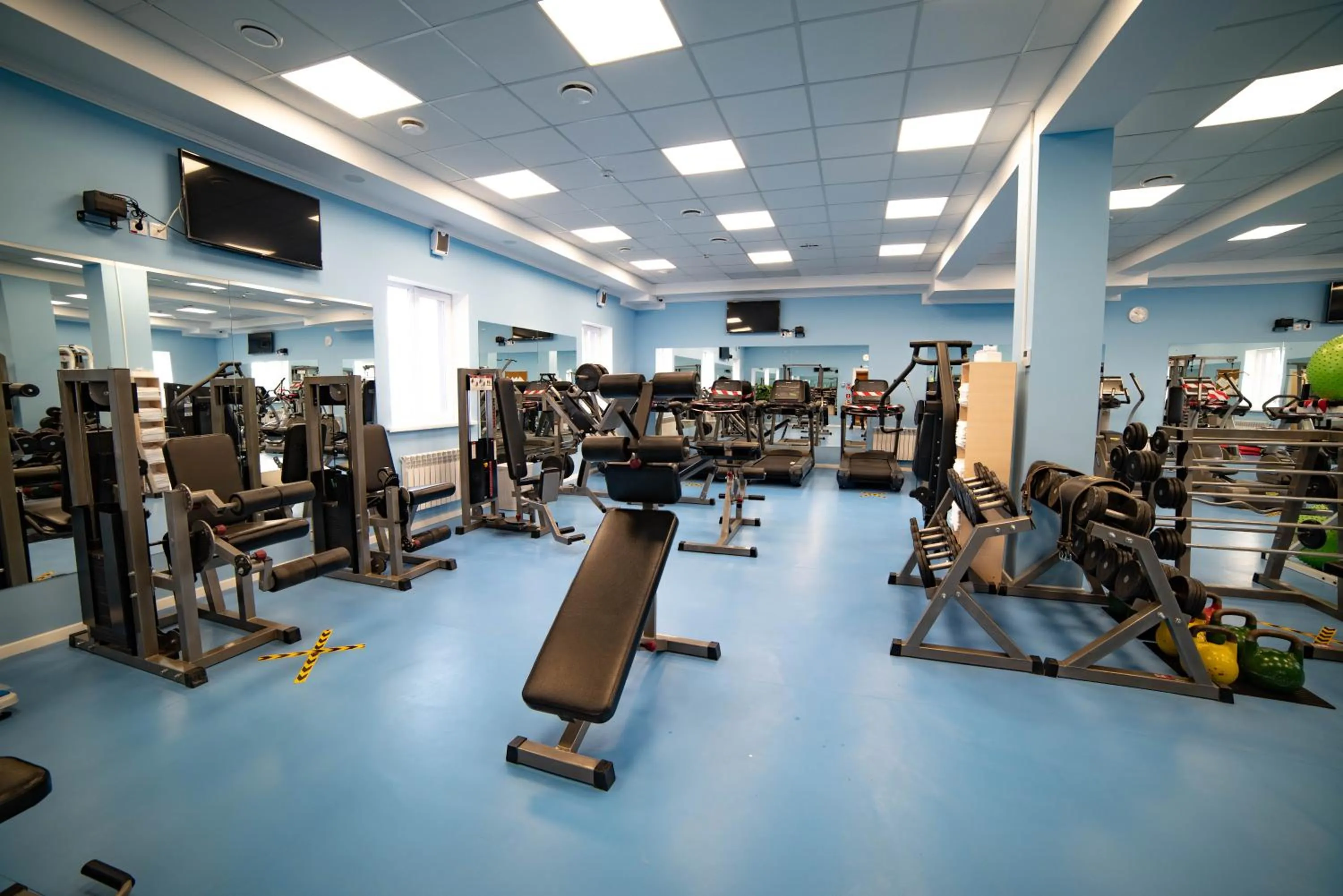 Fitness centre/facilities in Chagala Hotel Aksai