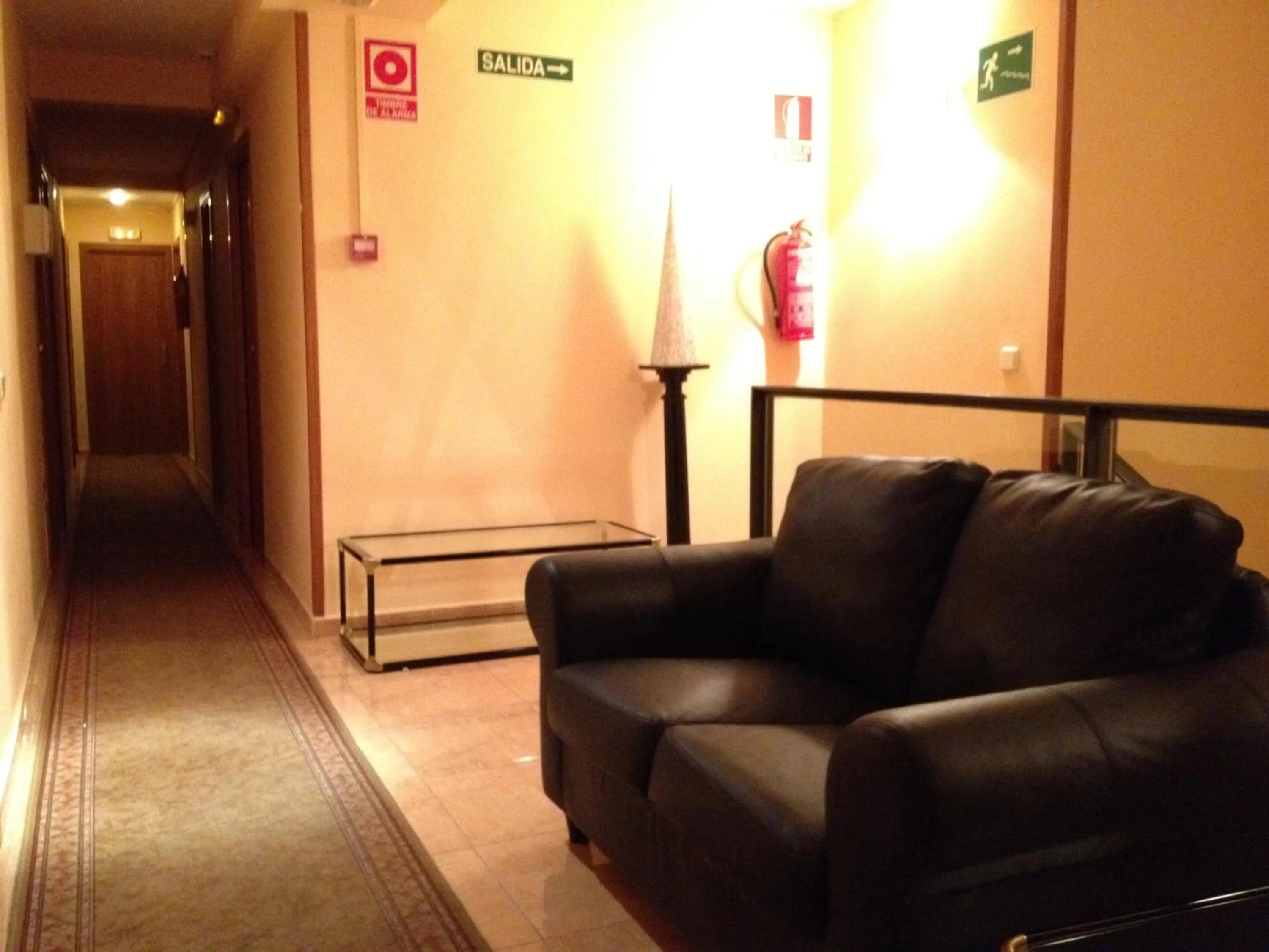 Lobby or reception in Hostal Aeropuerto