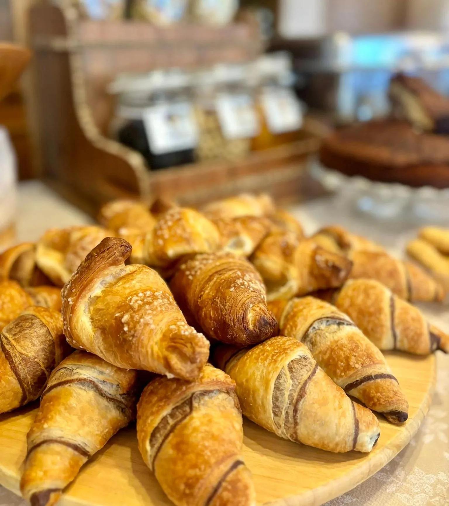 Continental breakfast in Hotel Stella Alpina