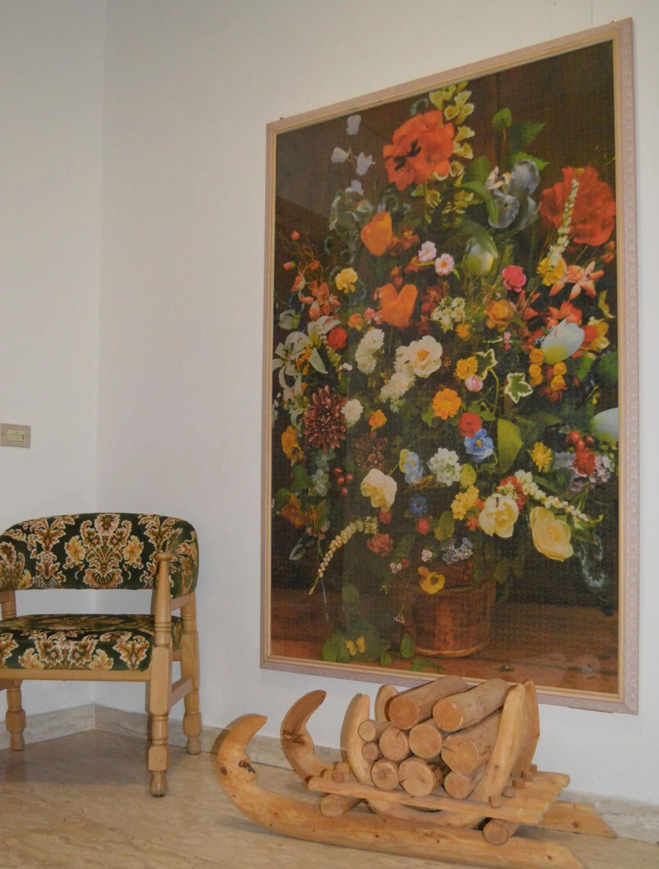 Decorative detail in Hotel Stella Alpina