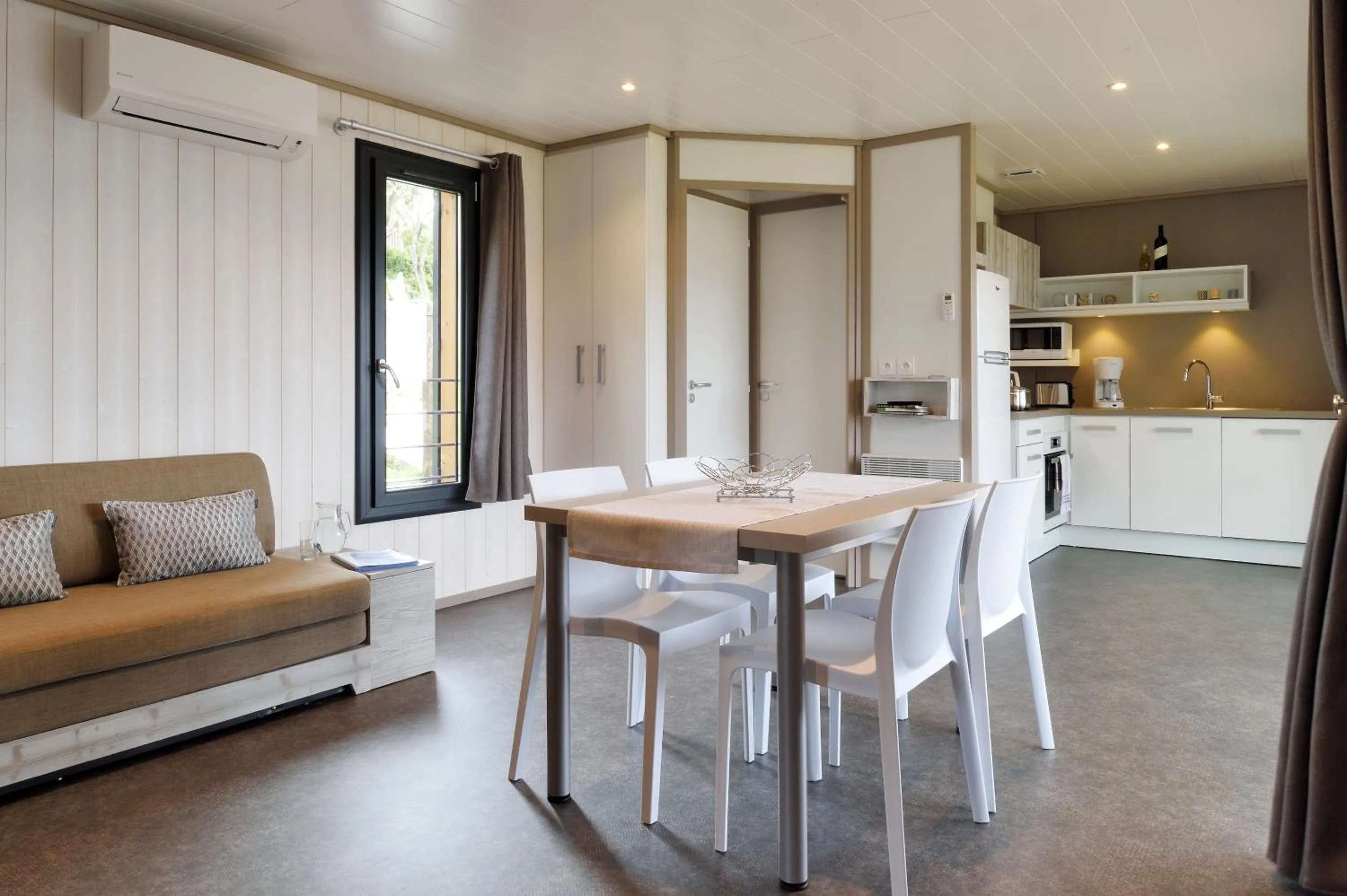 Kitchen or kitchenette in Résidence Aria Marina