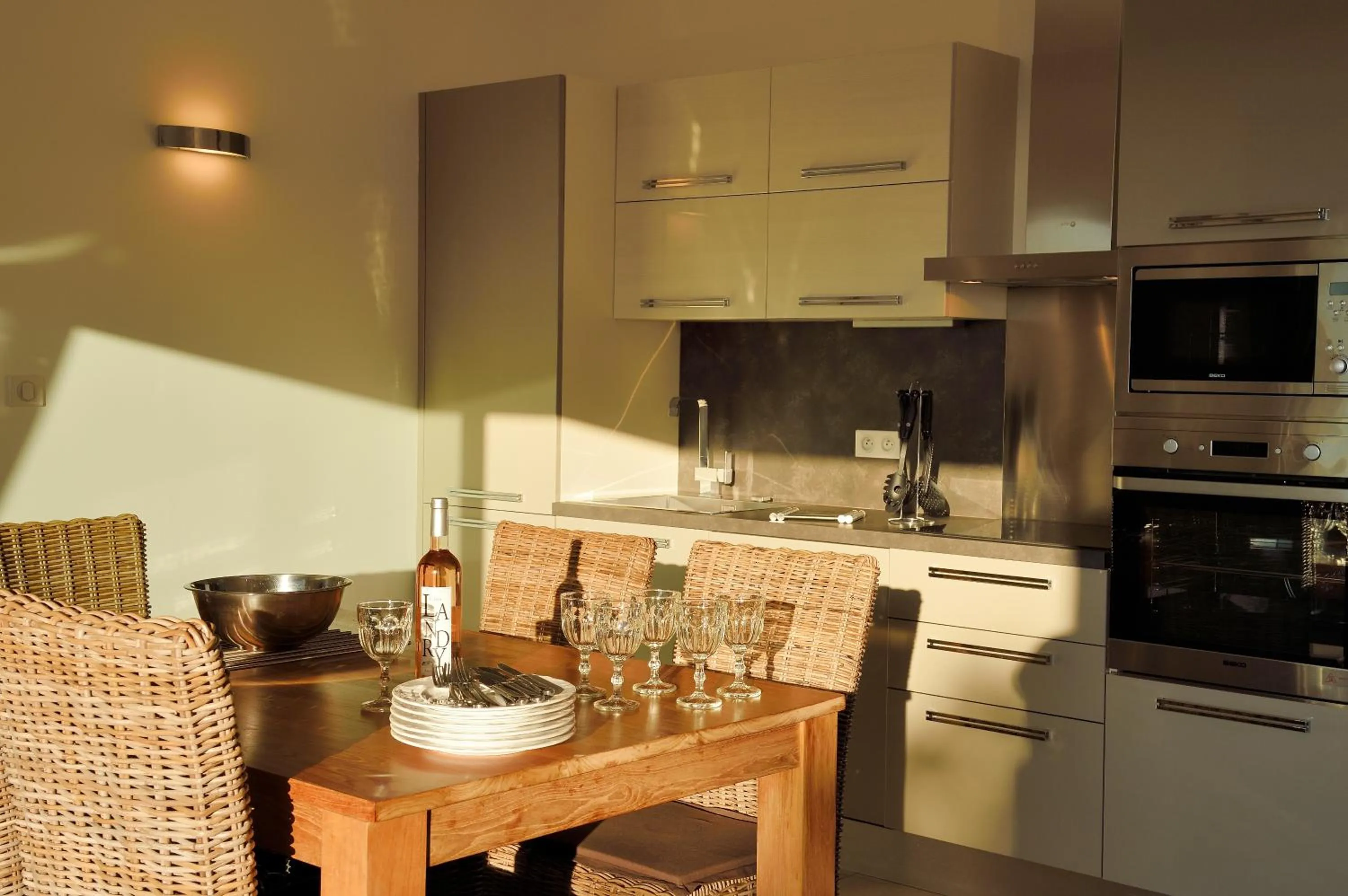 Living room in Résidence Aria Marina