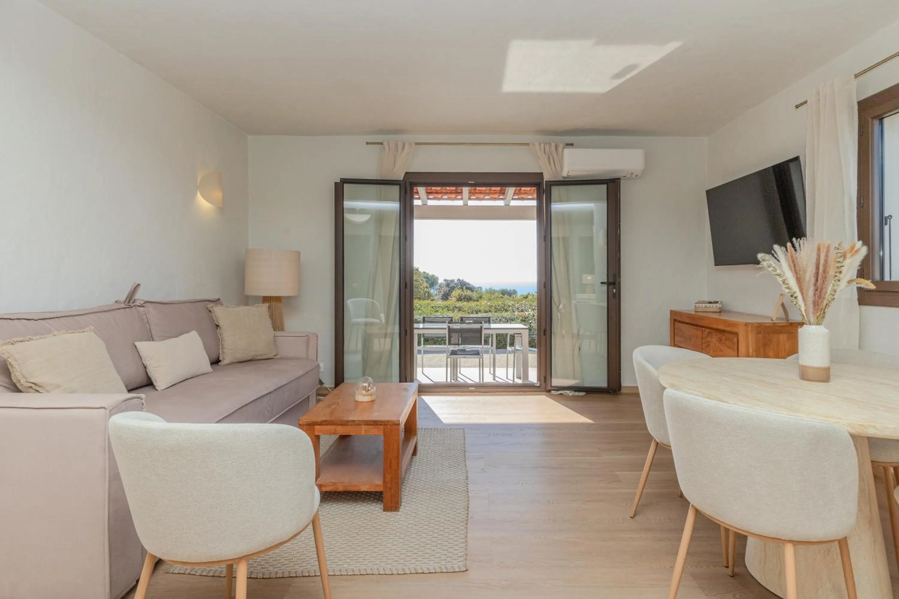 Living room in Résidence Aria Marina