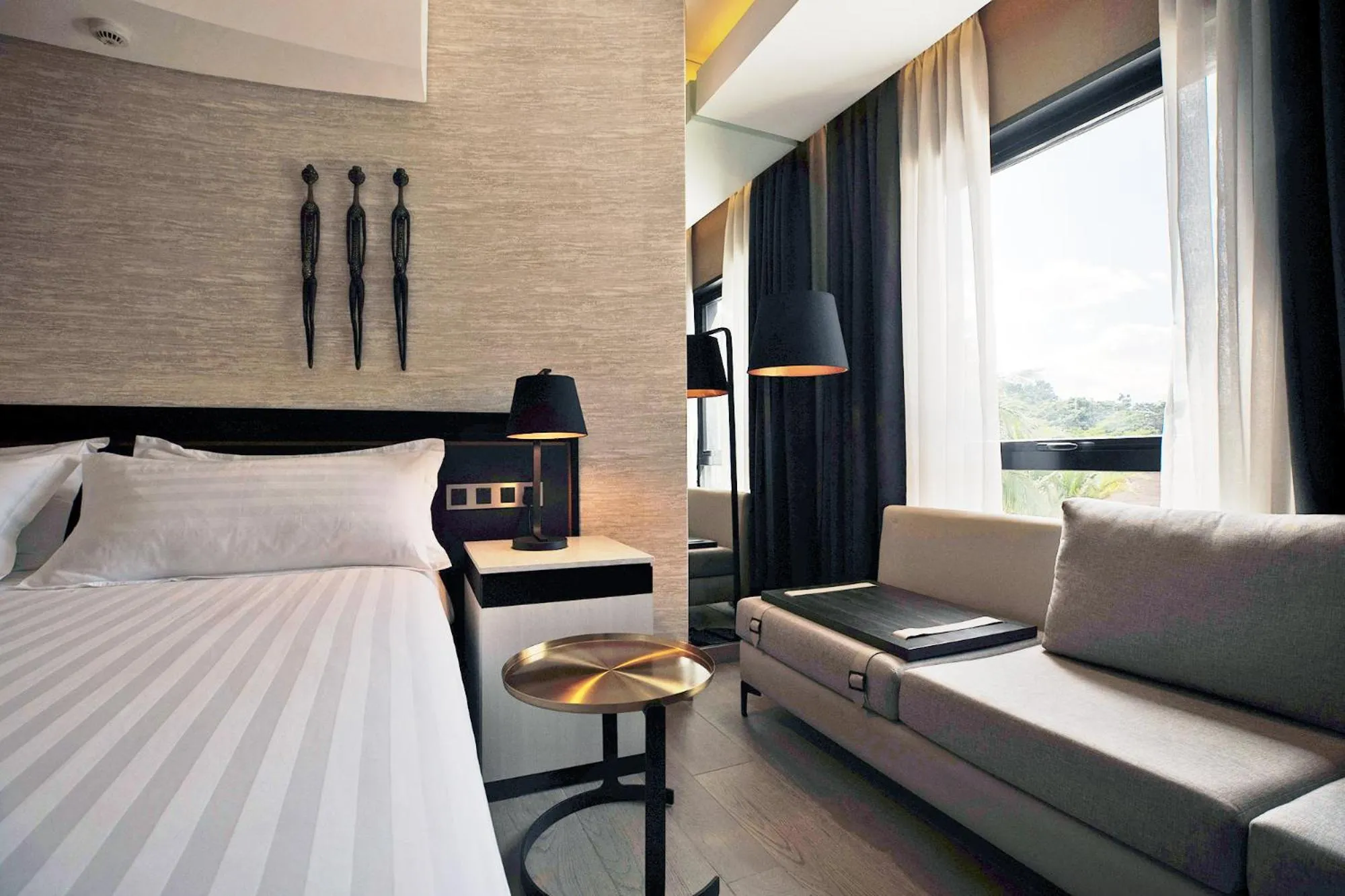 Bed in Tribe Hotel, Nairobi, a Member of Design Hotels