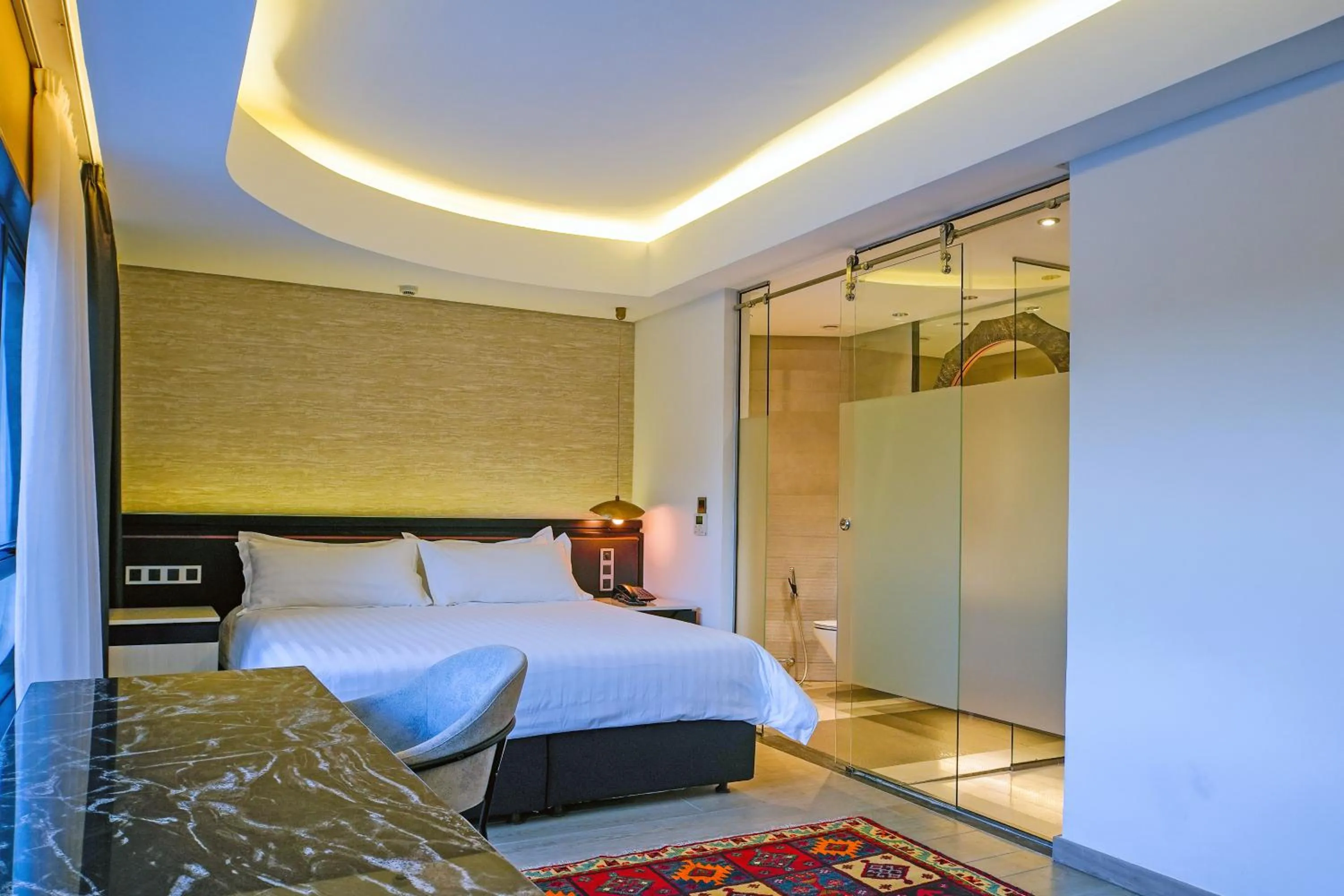 Bed in Tribe Hotel, Nairobi, a Member of Design Hotels