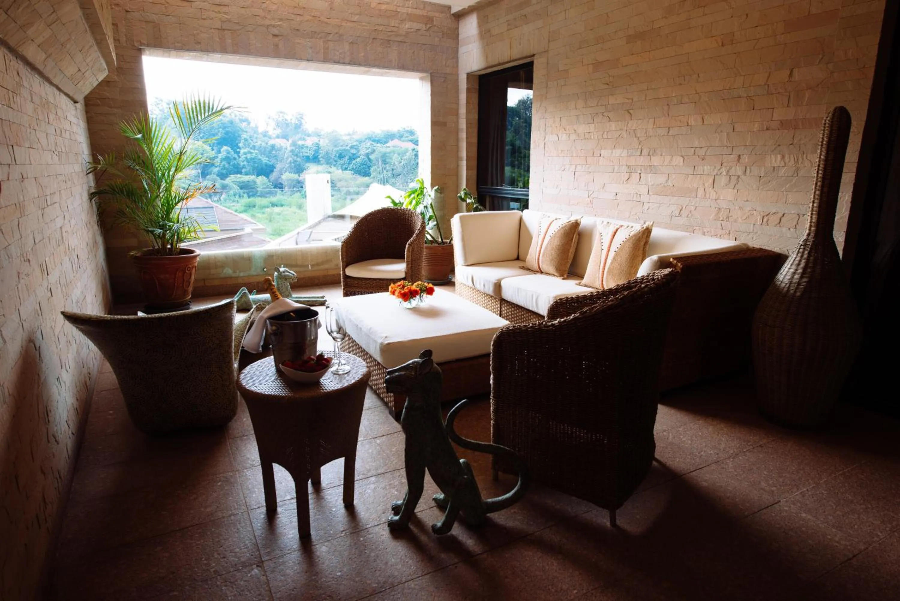 Balcony/Terrace in Tribe Hotel, Nairobi, a Member of Design Hotels