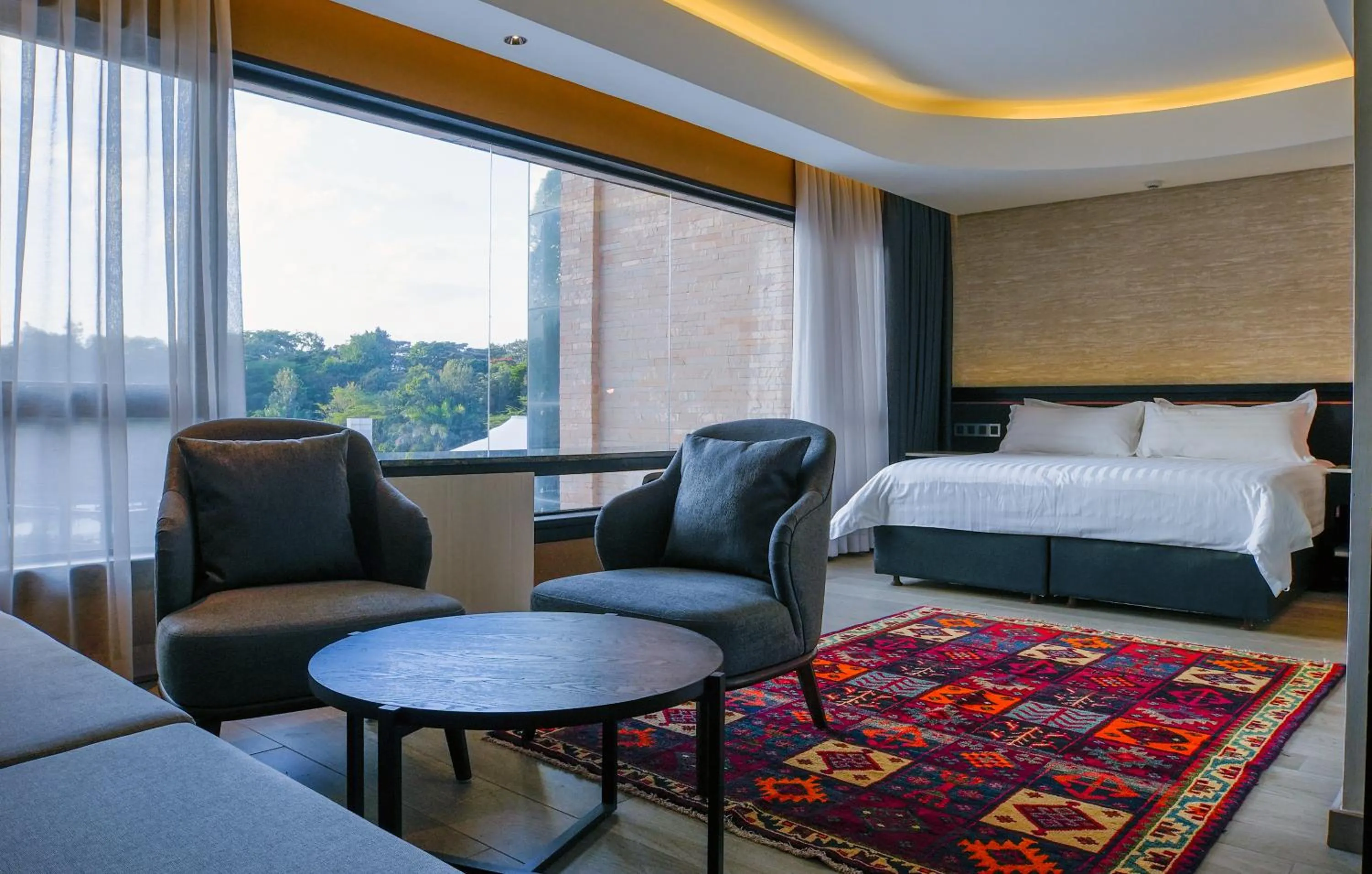 Bed in Tribe Hotel, Nairobi, a Member of Design Hotels