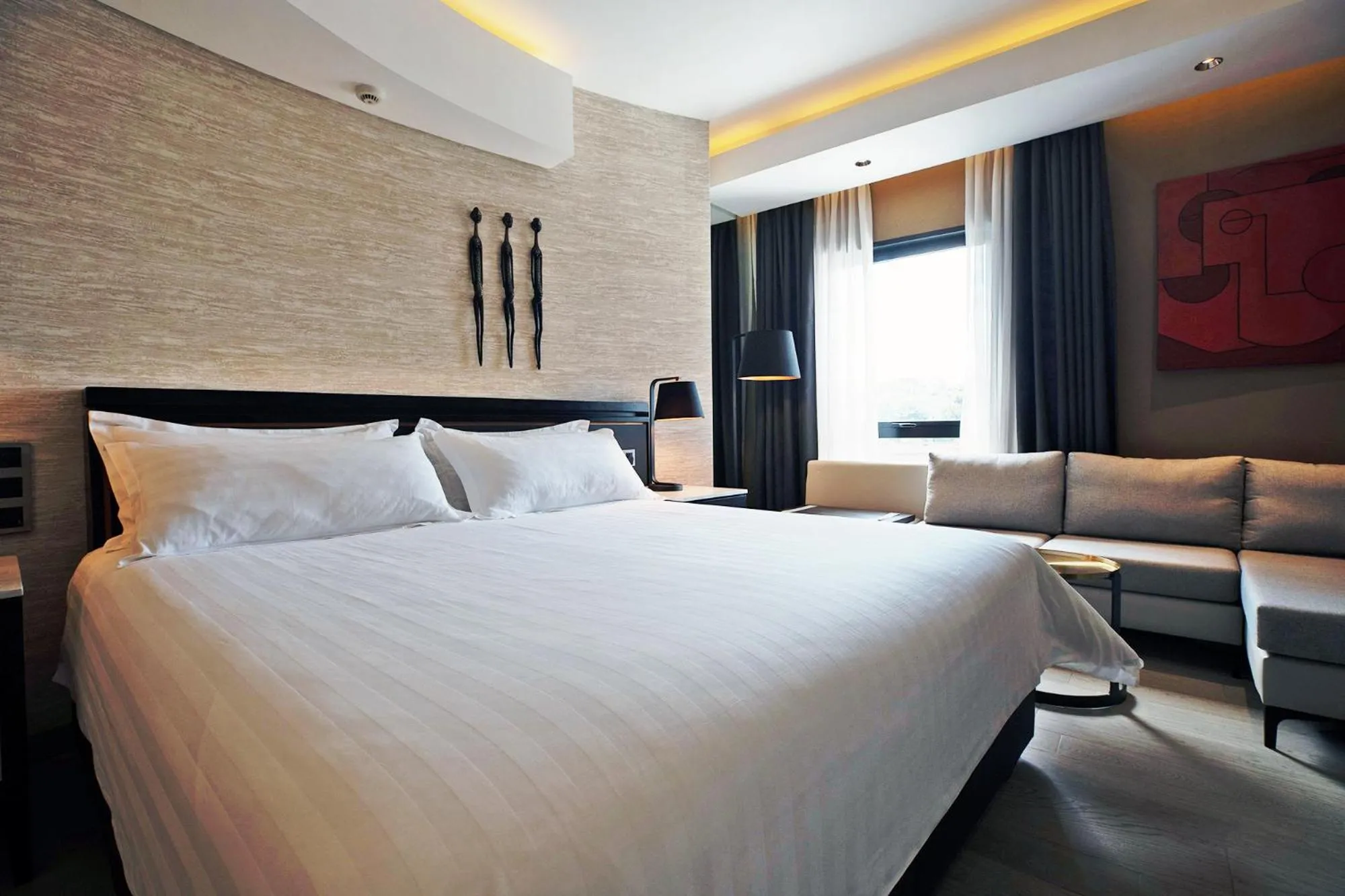 Bed in Tribe Hotel, Nairobi, a Member of Design Hotels