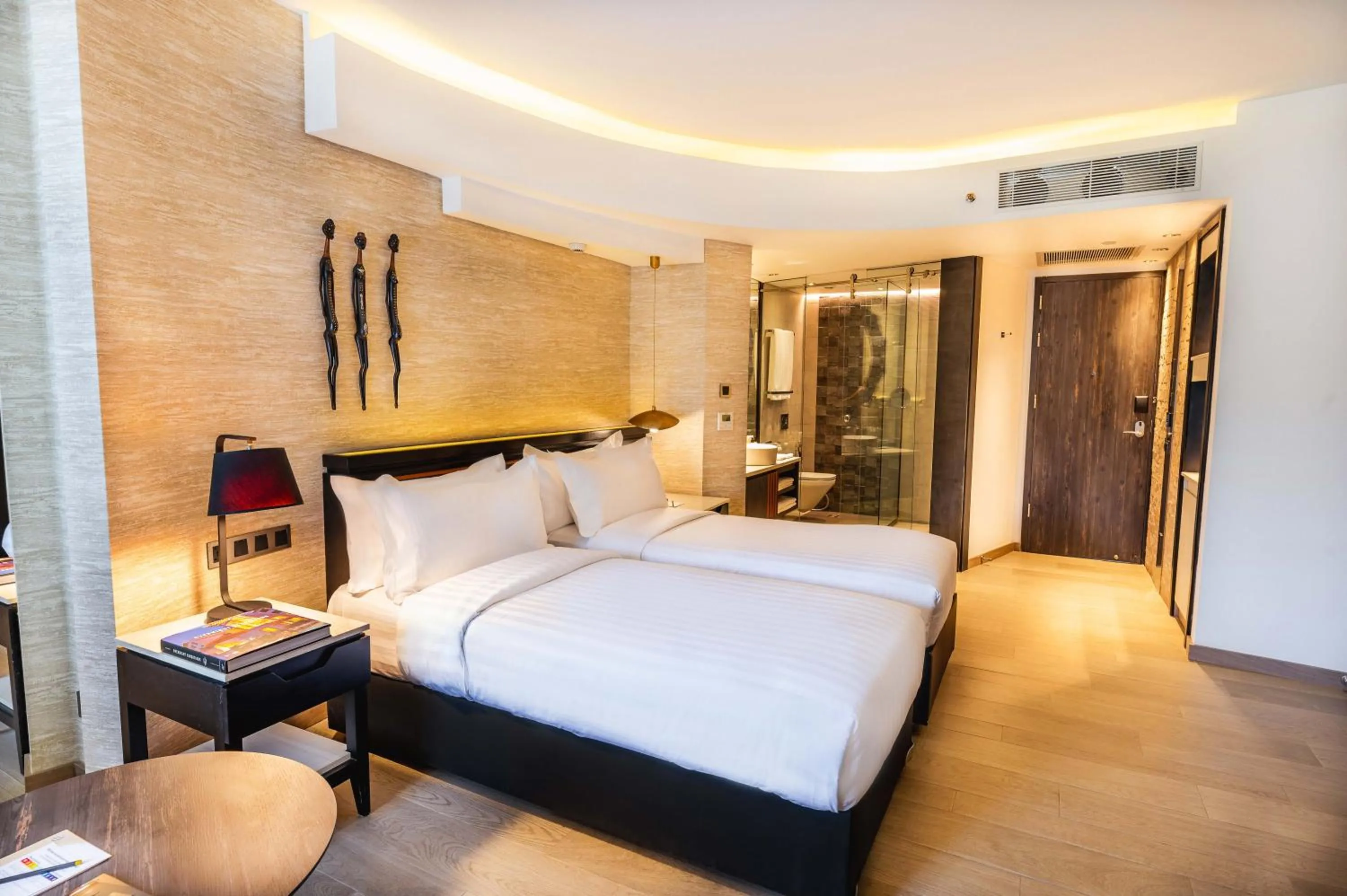 Bedroom, Bed in Tribe Hotel, Nairobi, a Member of Design Hotels