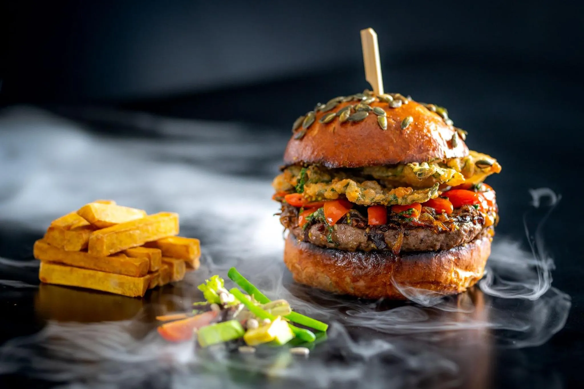 Lunch in Tribe Hotel, Nairobi, a Member of Design Hotels