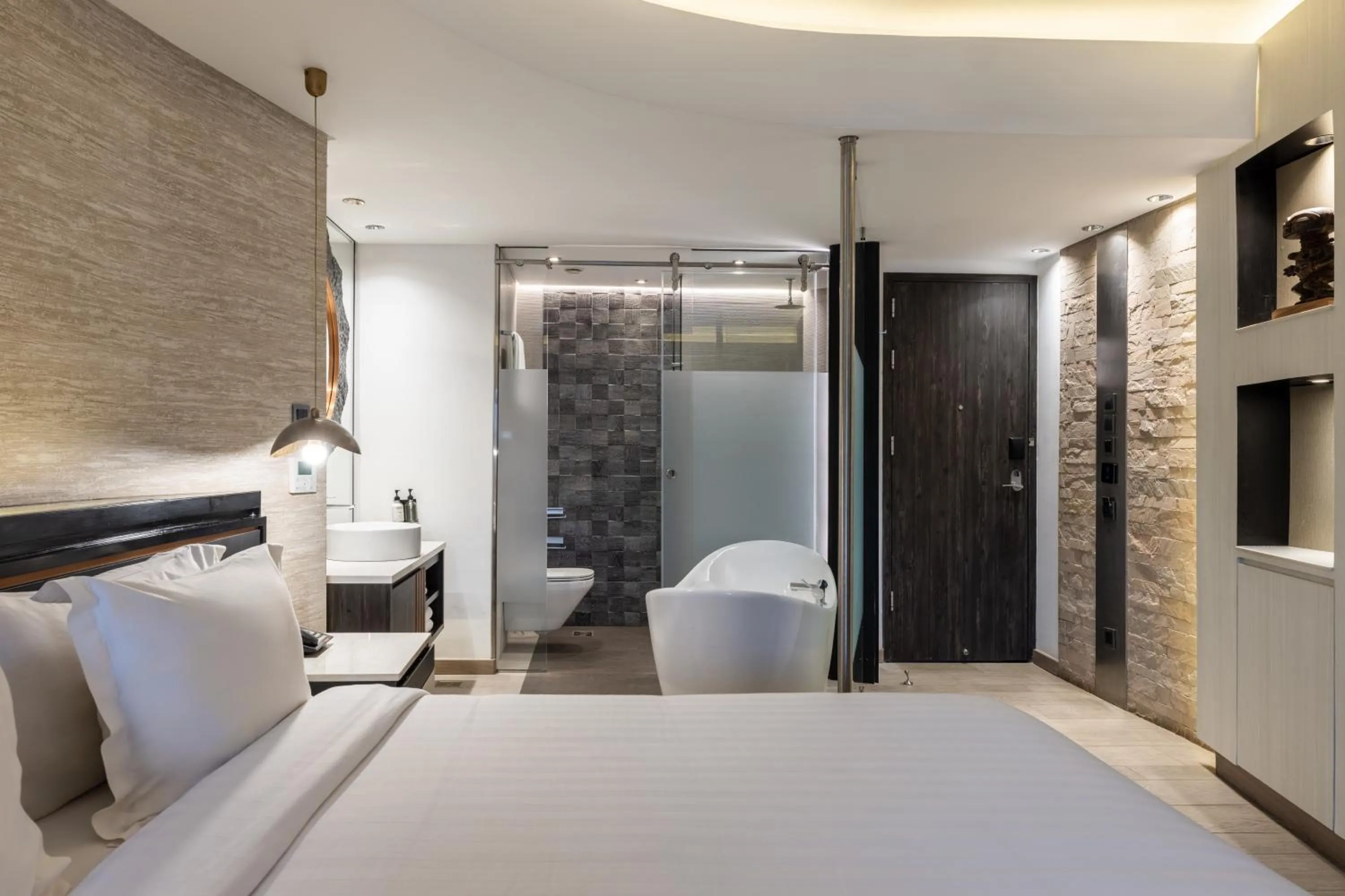 Bed in Tribe Hotel, Nairobi, a Member of Design Hotels