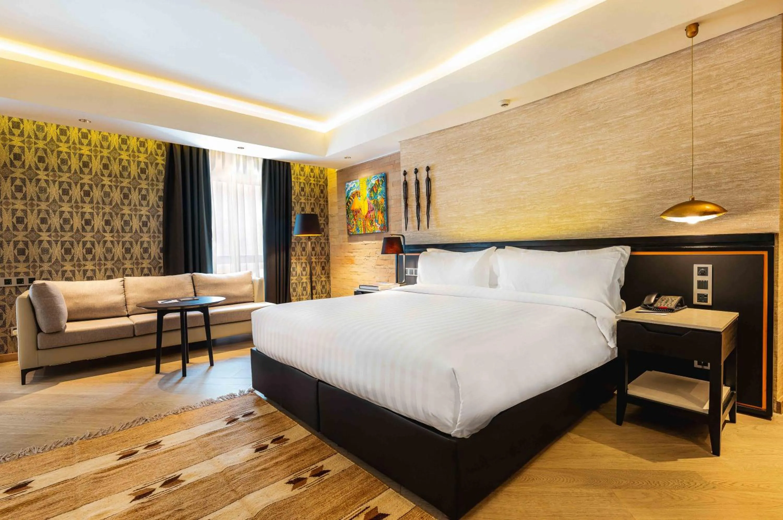 Photo of the whole room, Bed in Tribe Hotel, Nairobi, a Member of Design Hotels