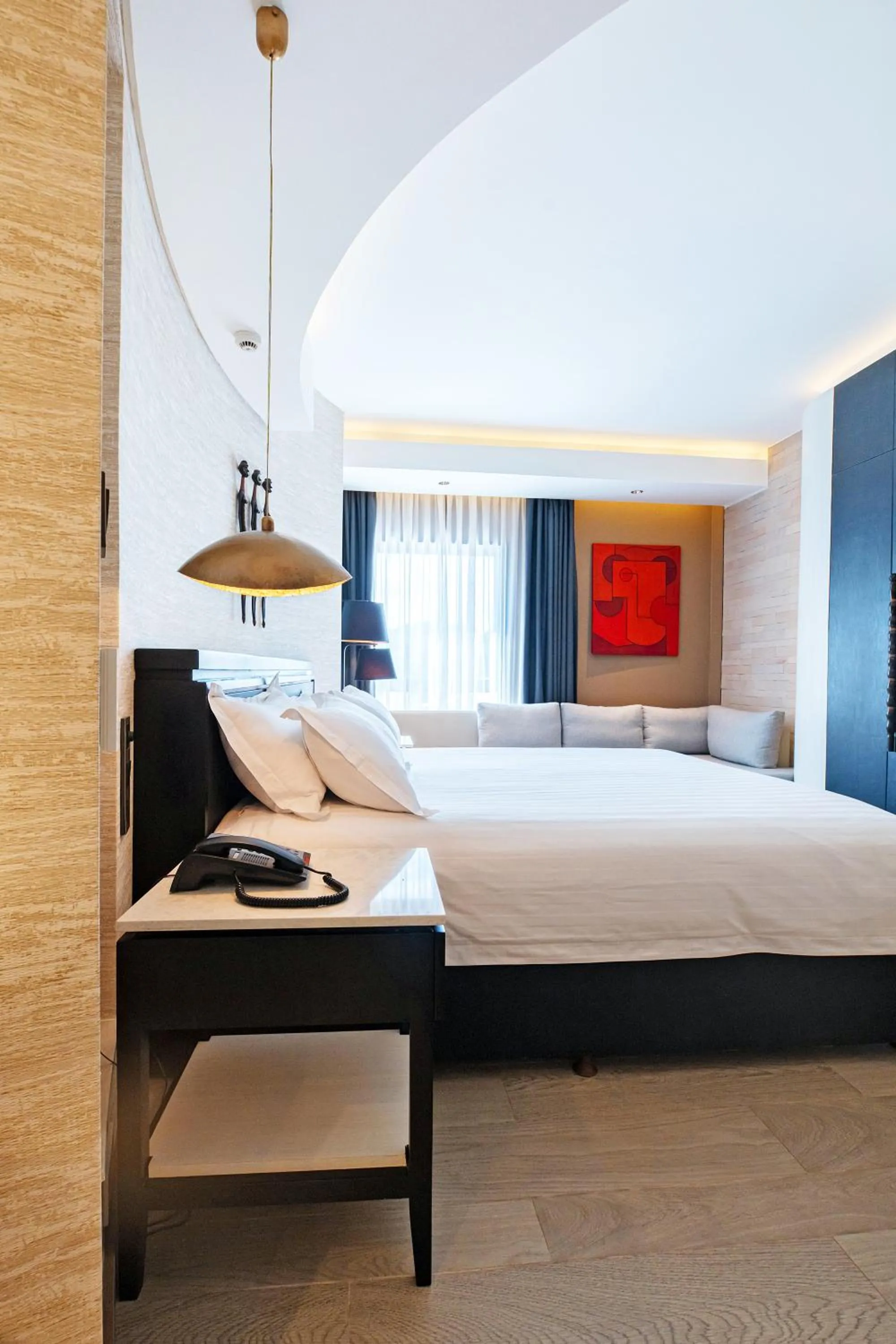 Bed in Tribe Hotel, Nairobi, a Member of Design Hotels