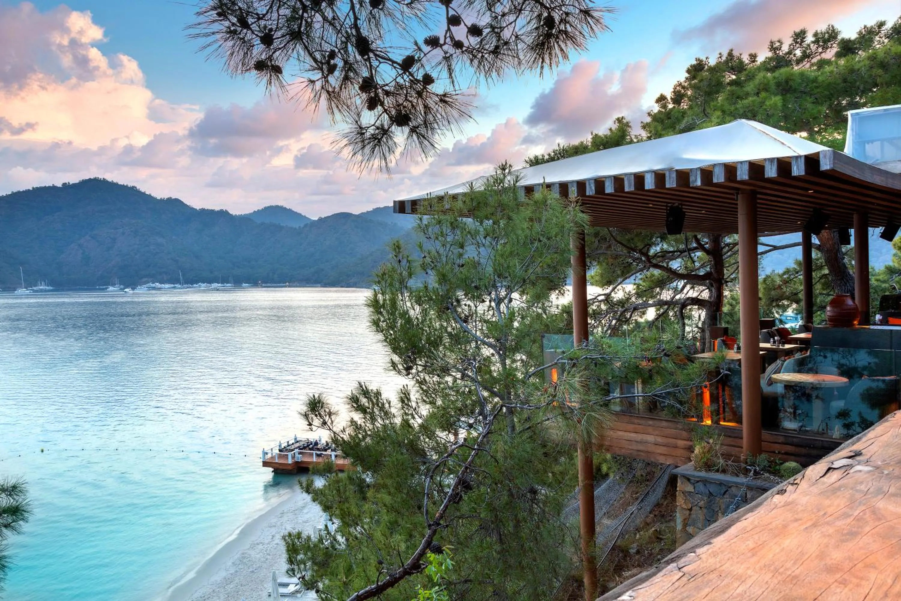 Natural landscape in D-Resort Gocek