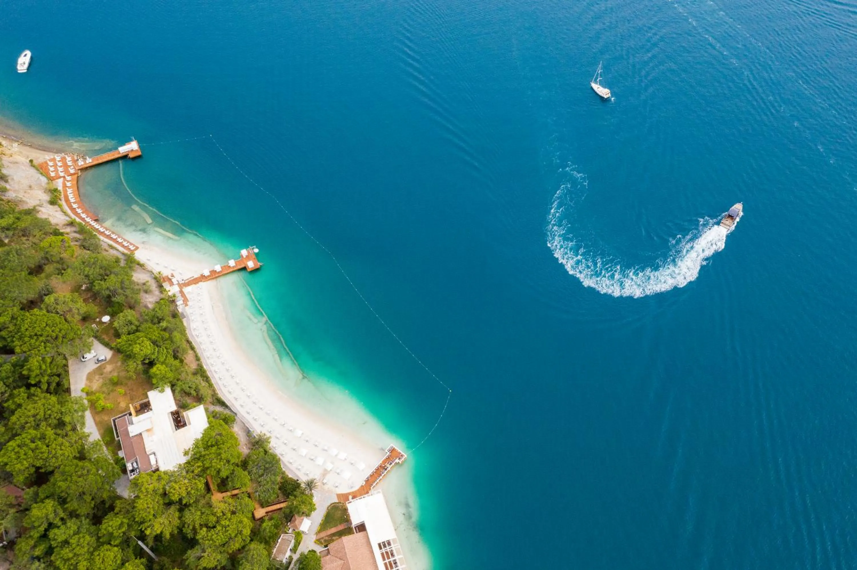 Bird's eye view in D-Resort Gocek