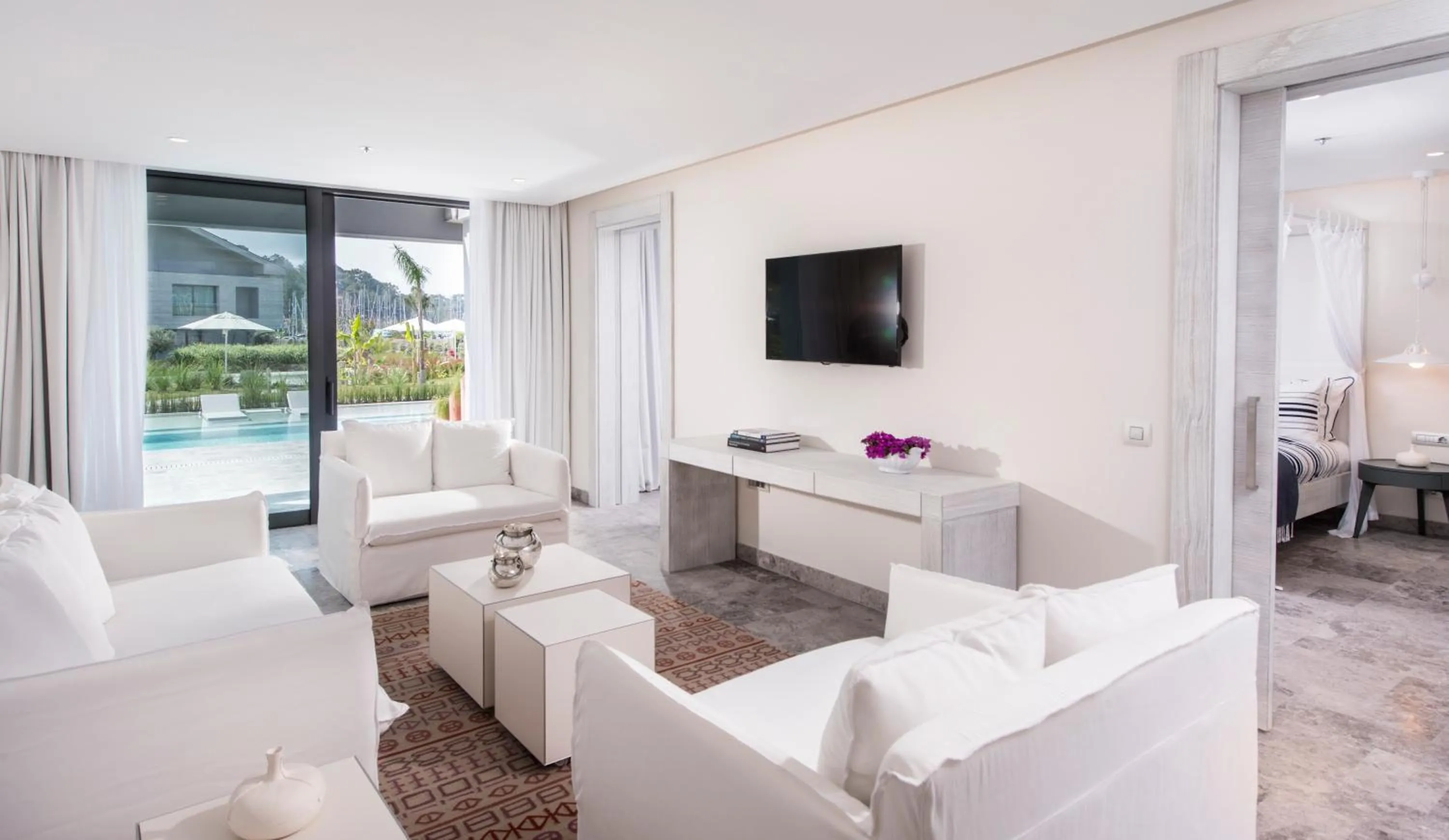 Living room in D-Resort Gocek