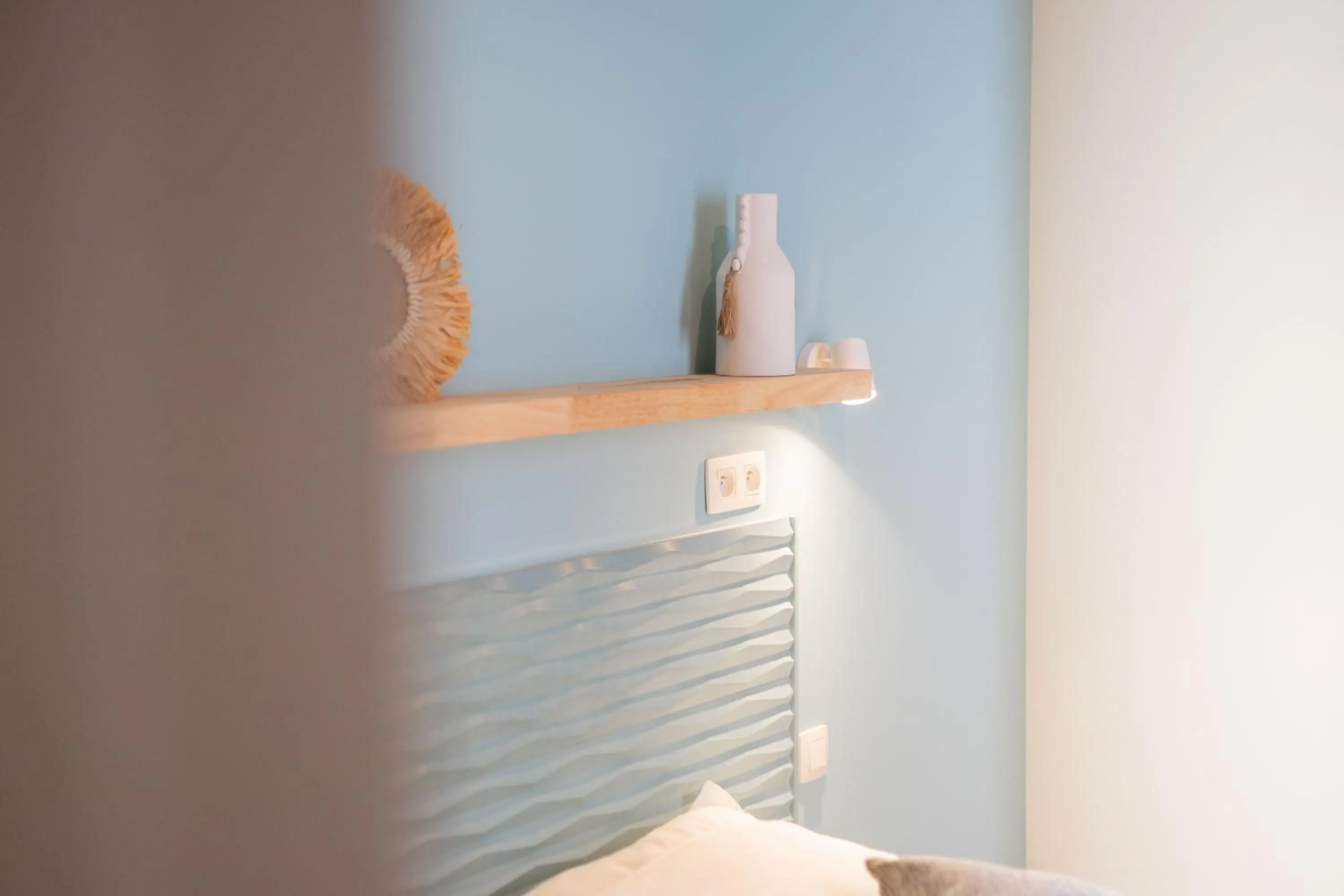 Decorative detail, Bed in Hotel José