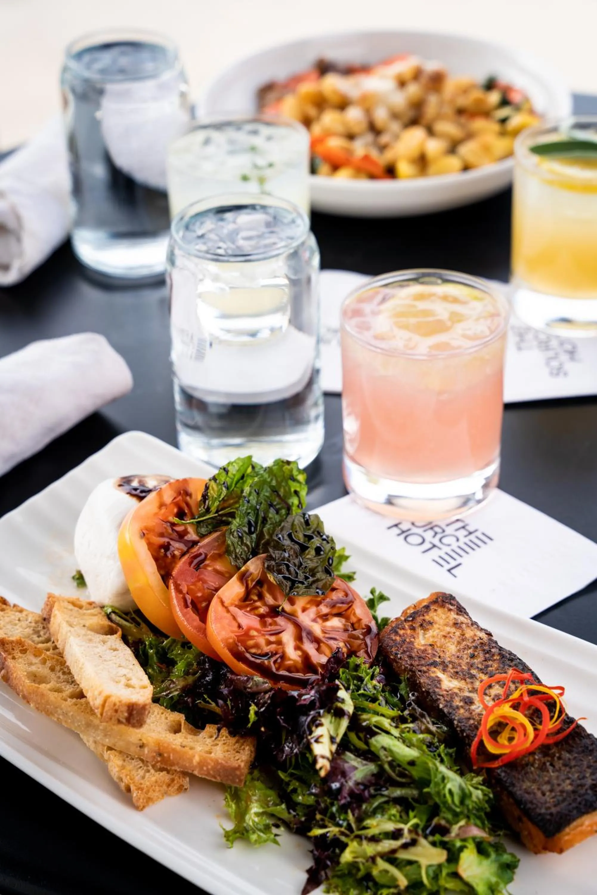 Food and drinks in The Source Hotel