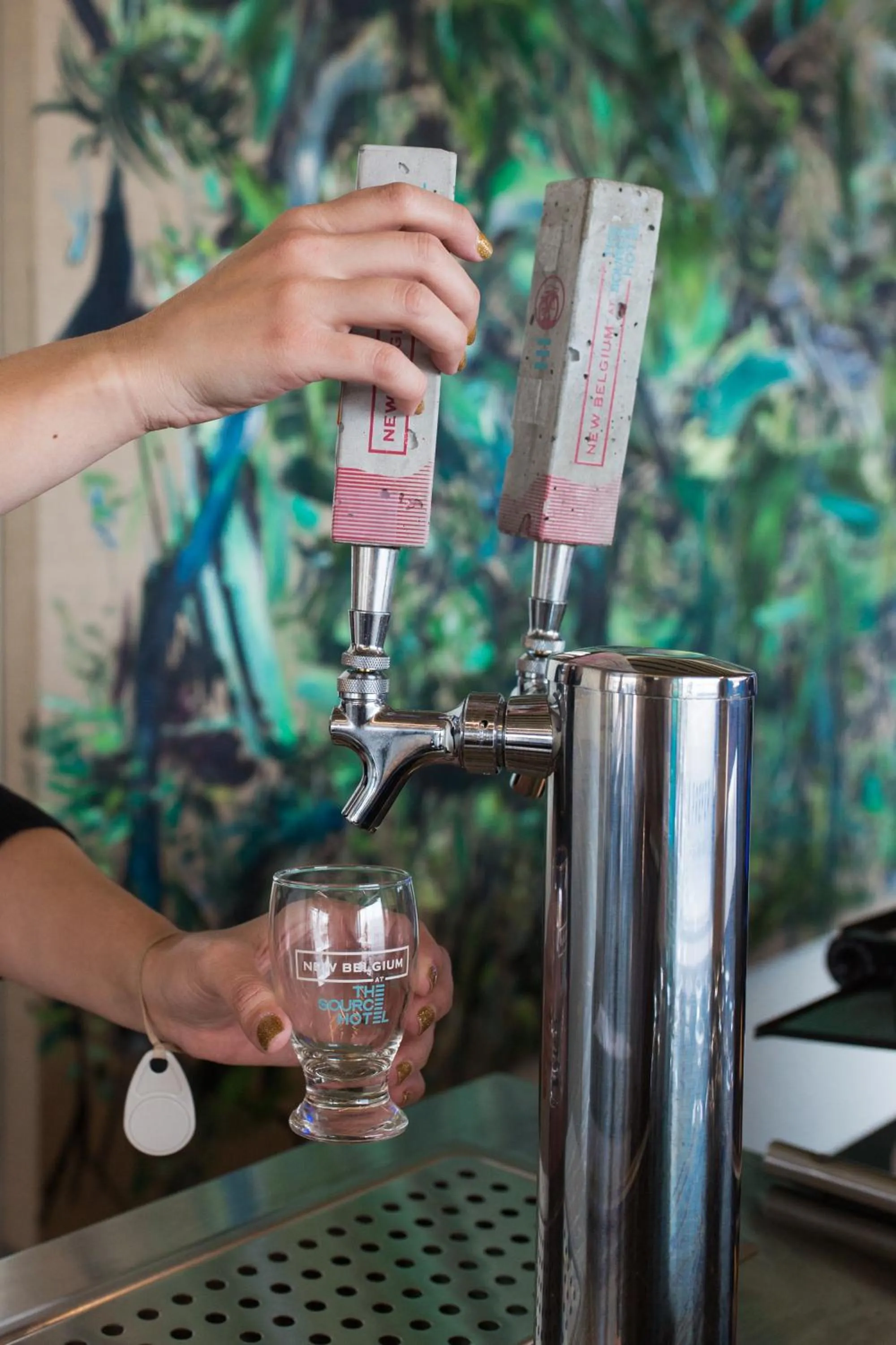 Lobby or reception in The Source Hotel